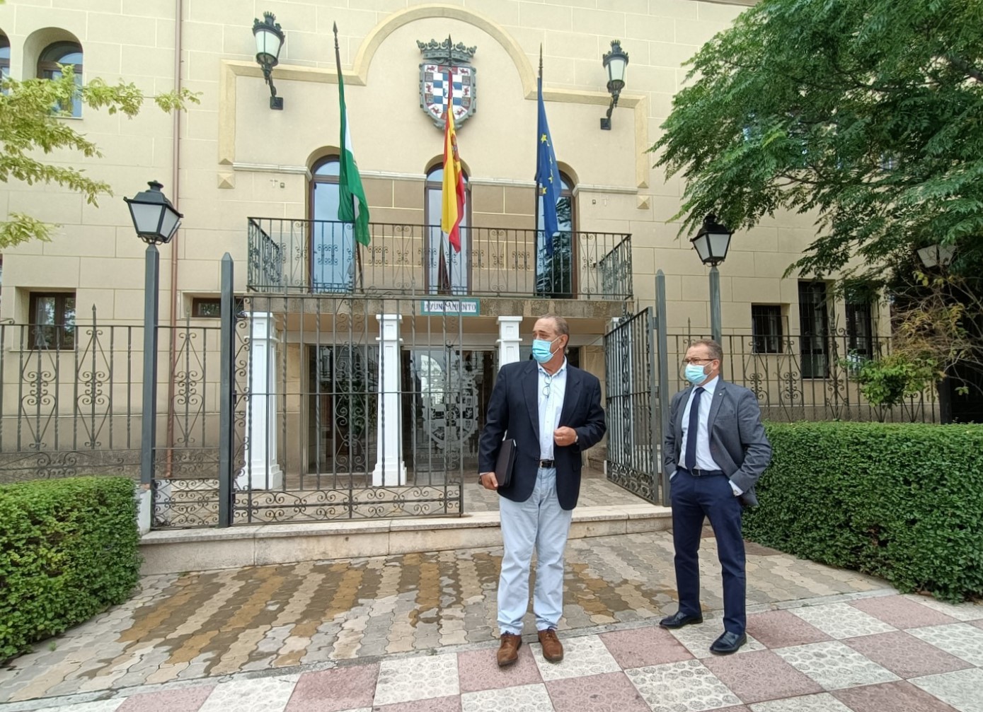 La Junta ayuda al Ayuntamiento de Puebla de Don Fadrique a reparar los daños de Filomena