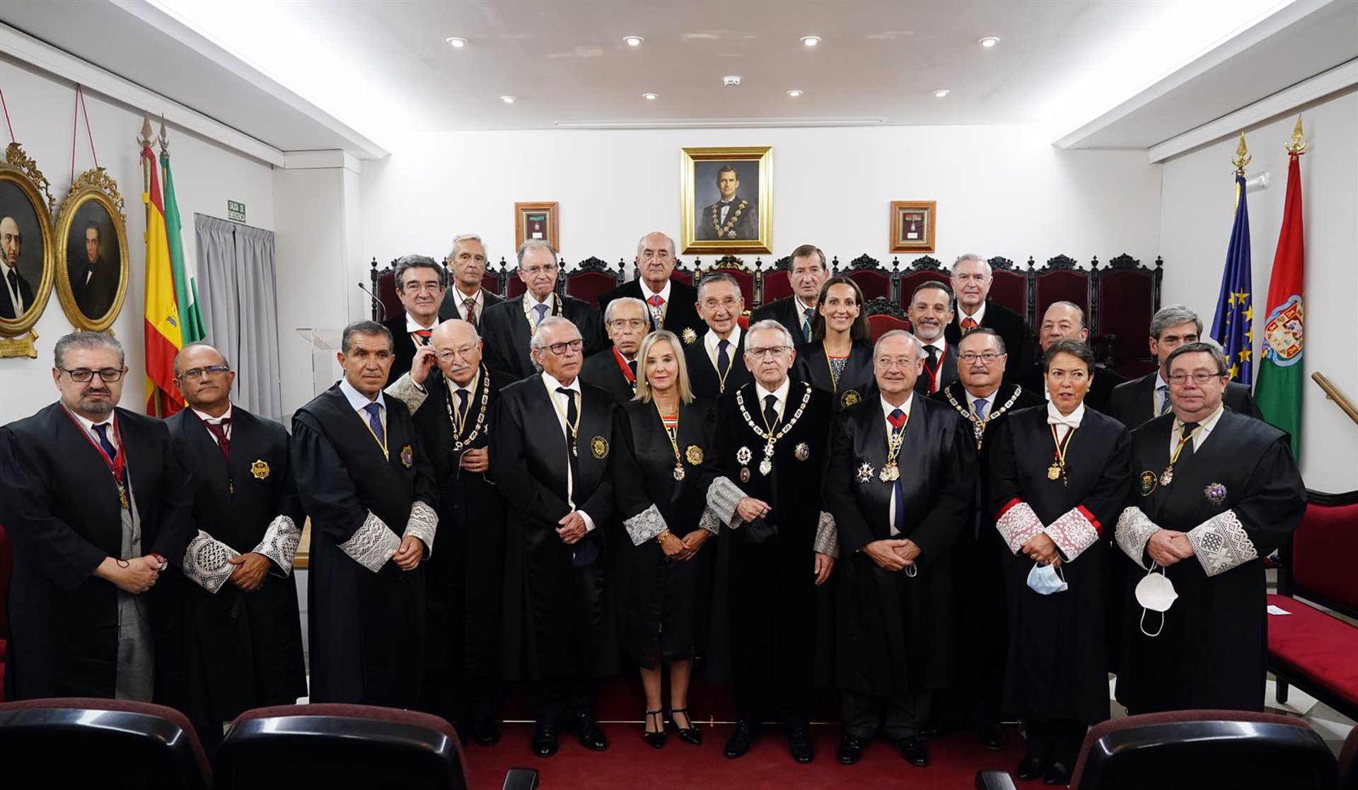 La fiscal superior de Andalucía ingresa en la Real Academia de Jurisprudencia y Legislación de Granada