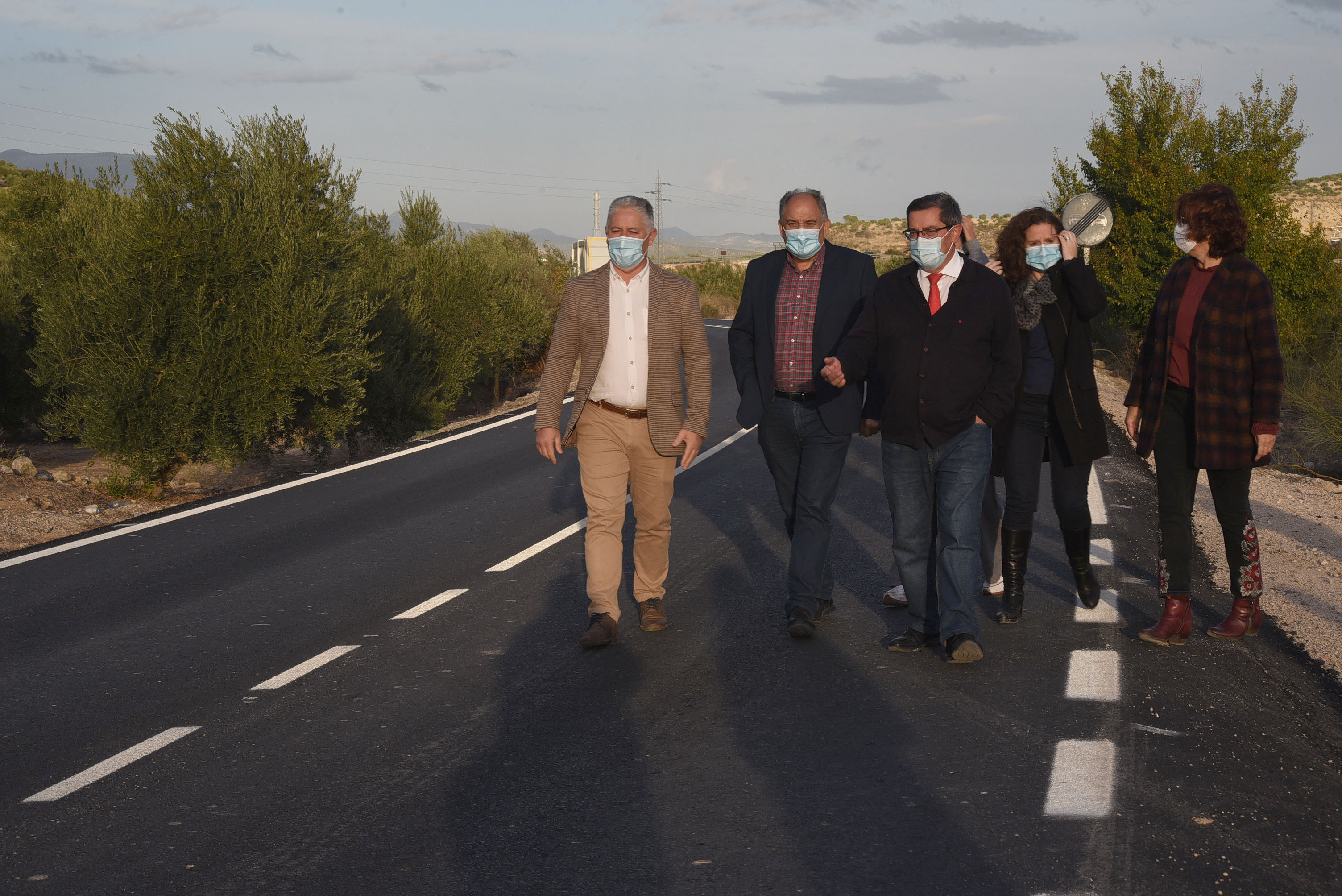 Diputación mejora el firme de la carretera provincial que conecta Huétor Tájar y Loja