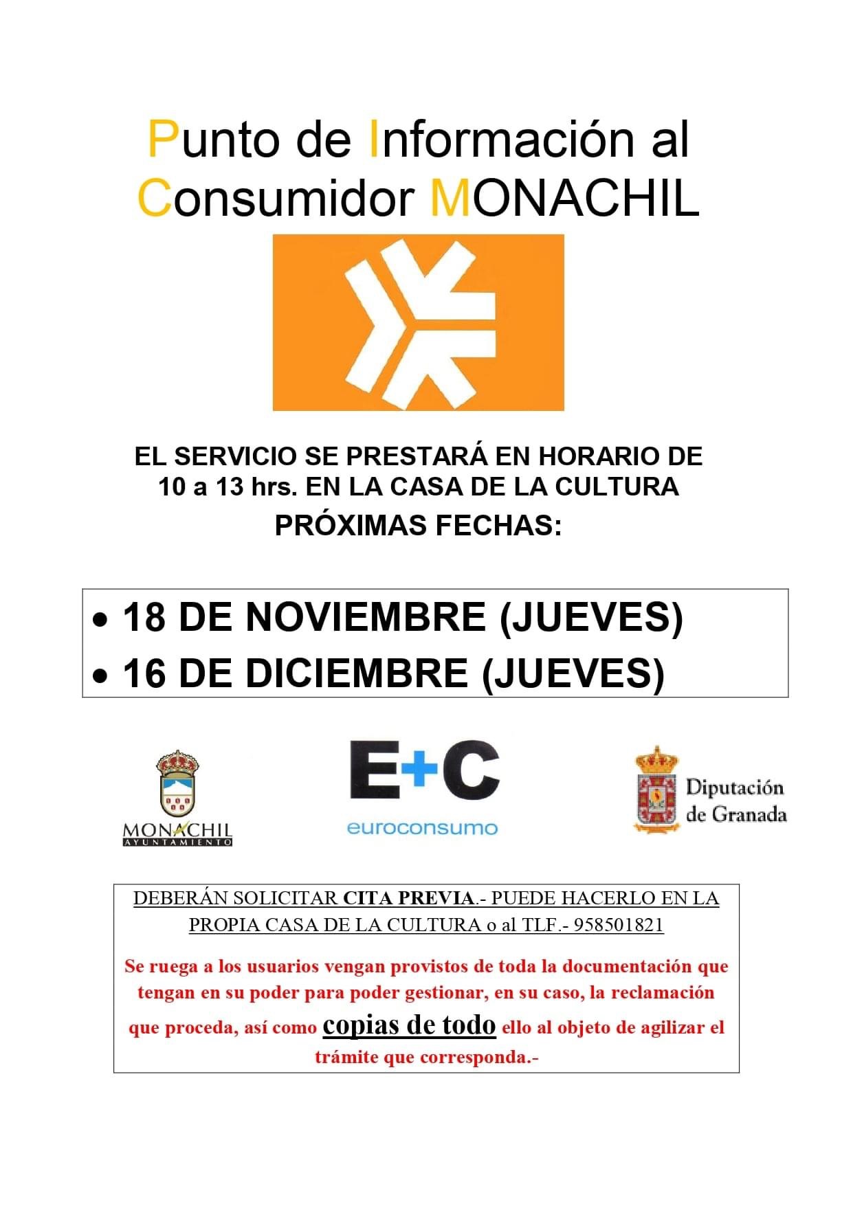Monachil asesorará a sus vecinos sobre sus derechos como consumidores frente a las cancelaciones por la pandemia de coronavirus