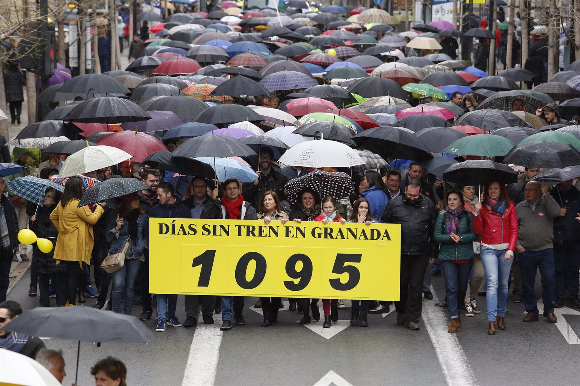 Cuenca no descarta movilizaciones por el tren si el Gobierno excluye a Granada del Corredor Mediterráneo