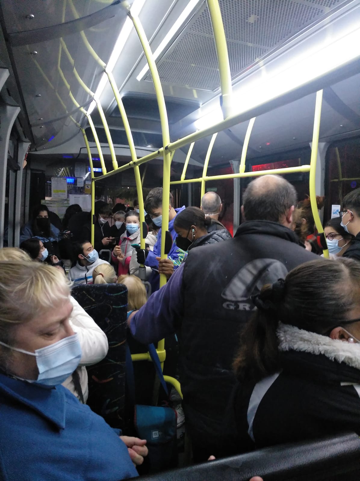 IU eleva al Parlamento andaluz el colapso de la línea de autobús metropolitano 156