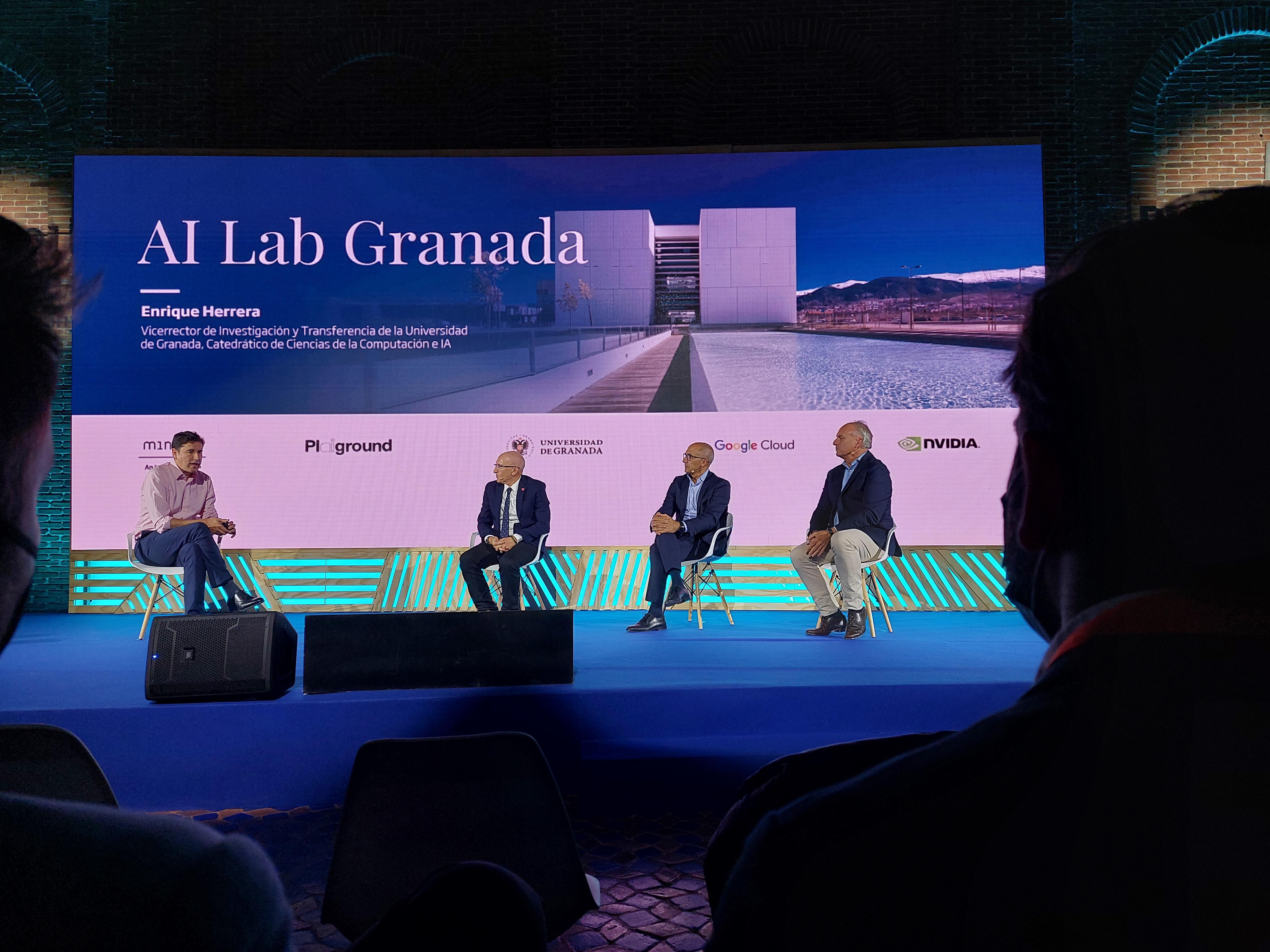 Minsait (INDRA) y la UGR presentan el Centro de Excelencia en Inteligencia Artificial ‘AI Lab Granada’ a las empresas más importantes de España