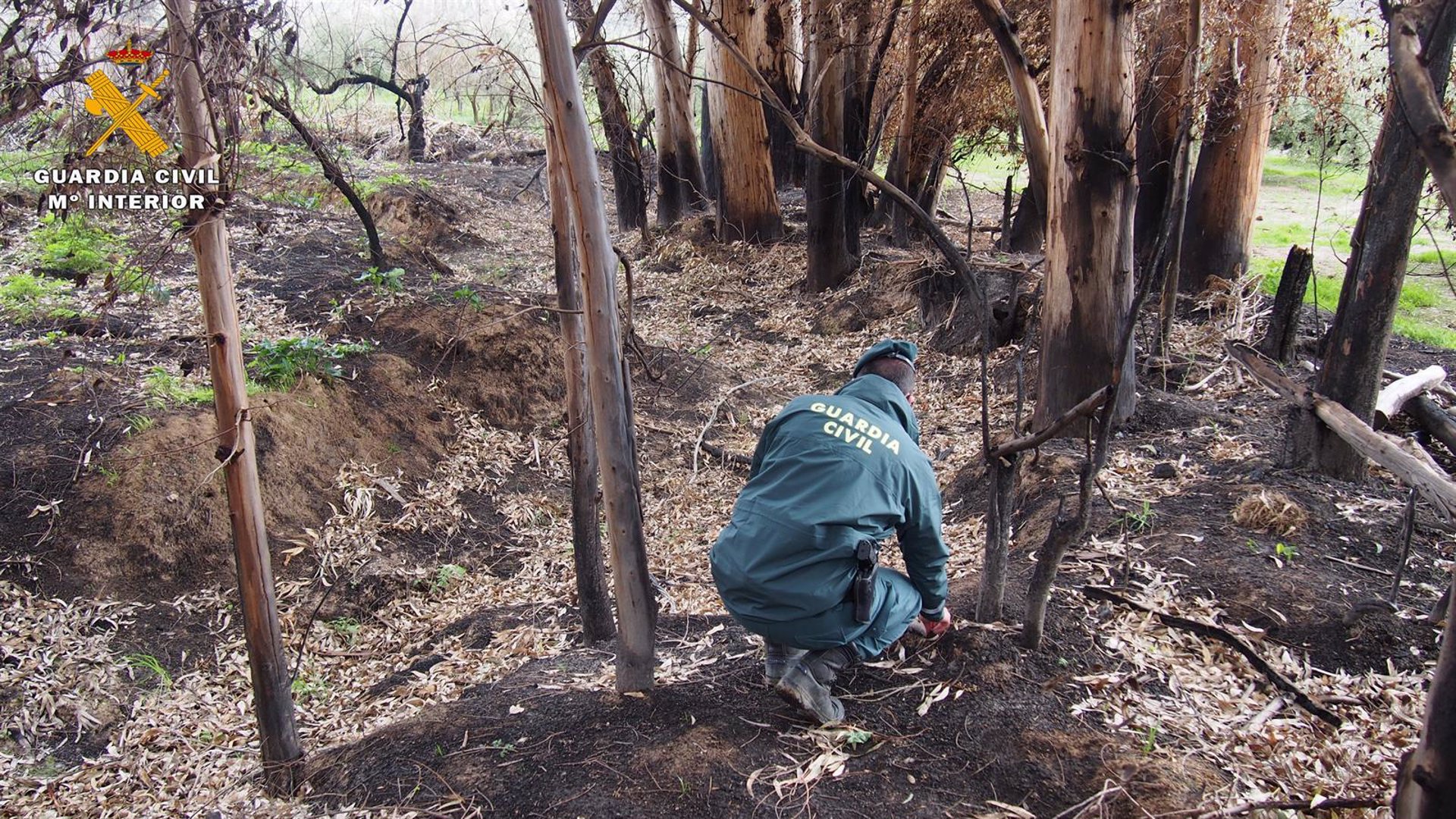Investigado por un incendio forestal en Mecina Bombarón al arrojar dos calderos con ascua