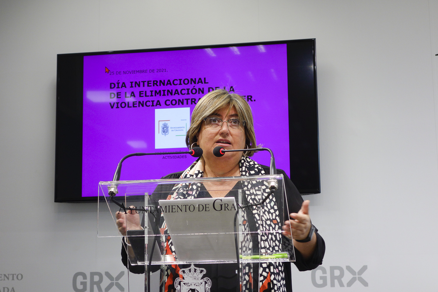Wl Ayuntamiento de Granada reivindica tolerancia cero a la violencia de género a través de la programación del 25N