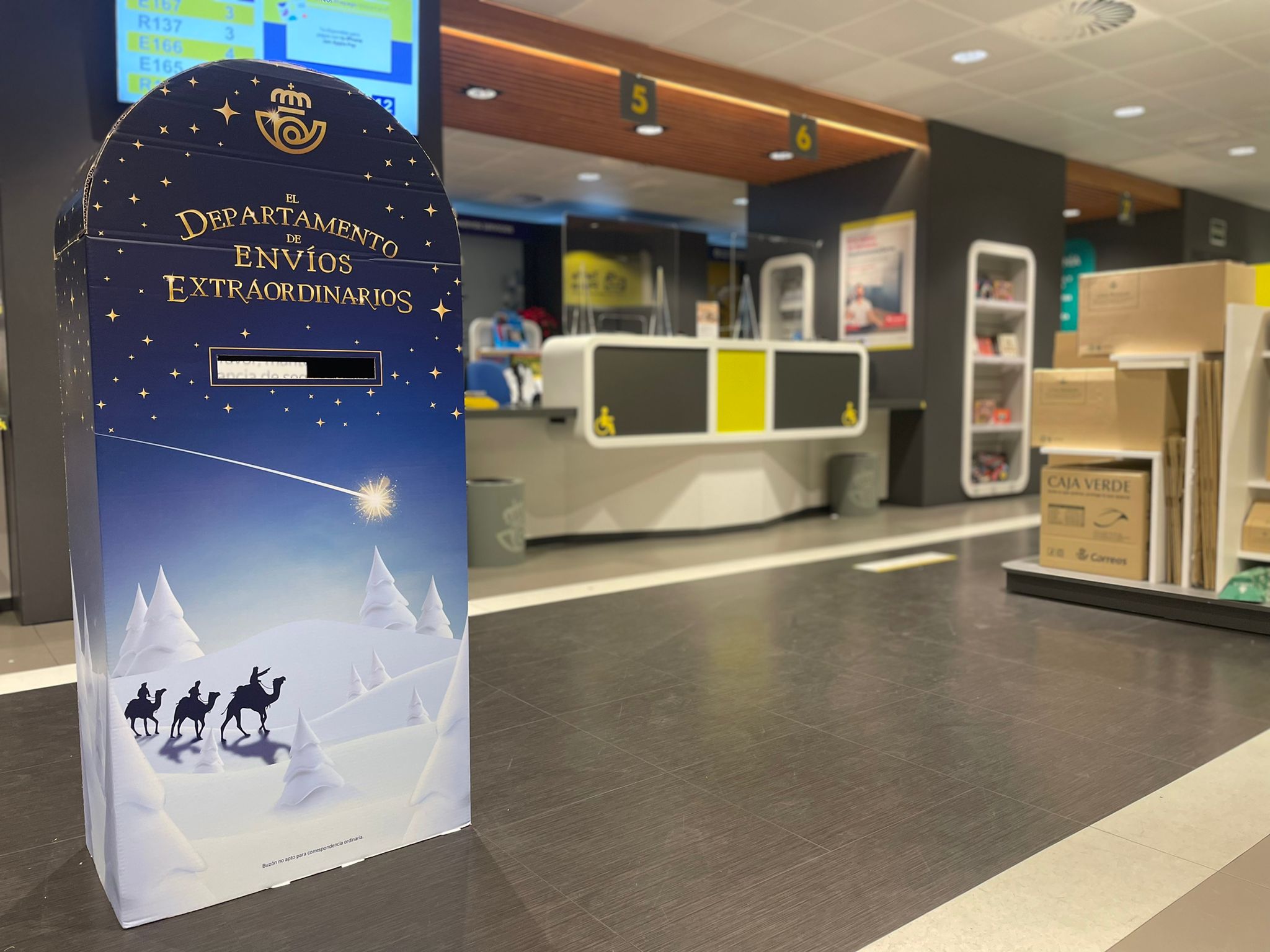 Correos instala buzones especiales en 10 oficinas de la provincia y abre su Departamento de Envíos Extraordinarios Virtual esta Navidad