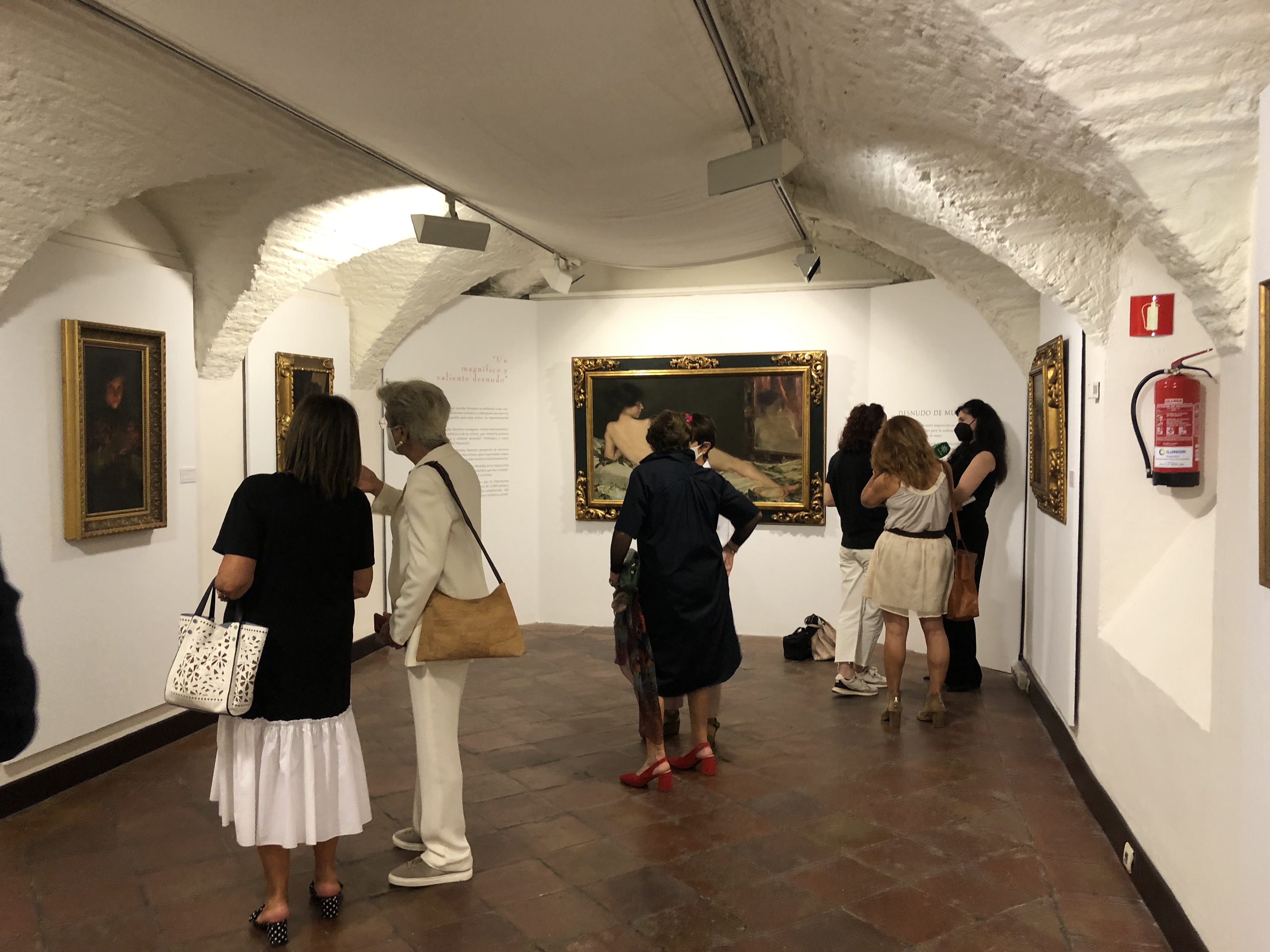 Más de 10.000 personas han visitado la exposición dedicada a la figura y la obra de Aurelia Navarro en la Casa de los Tiros