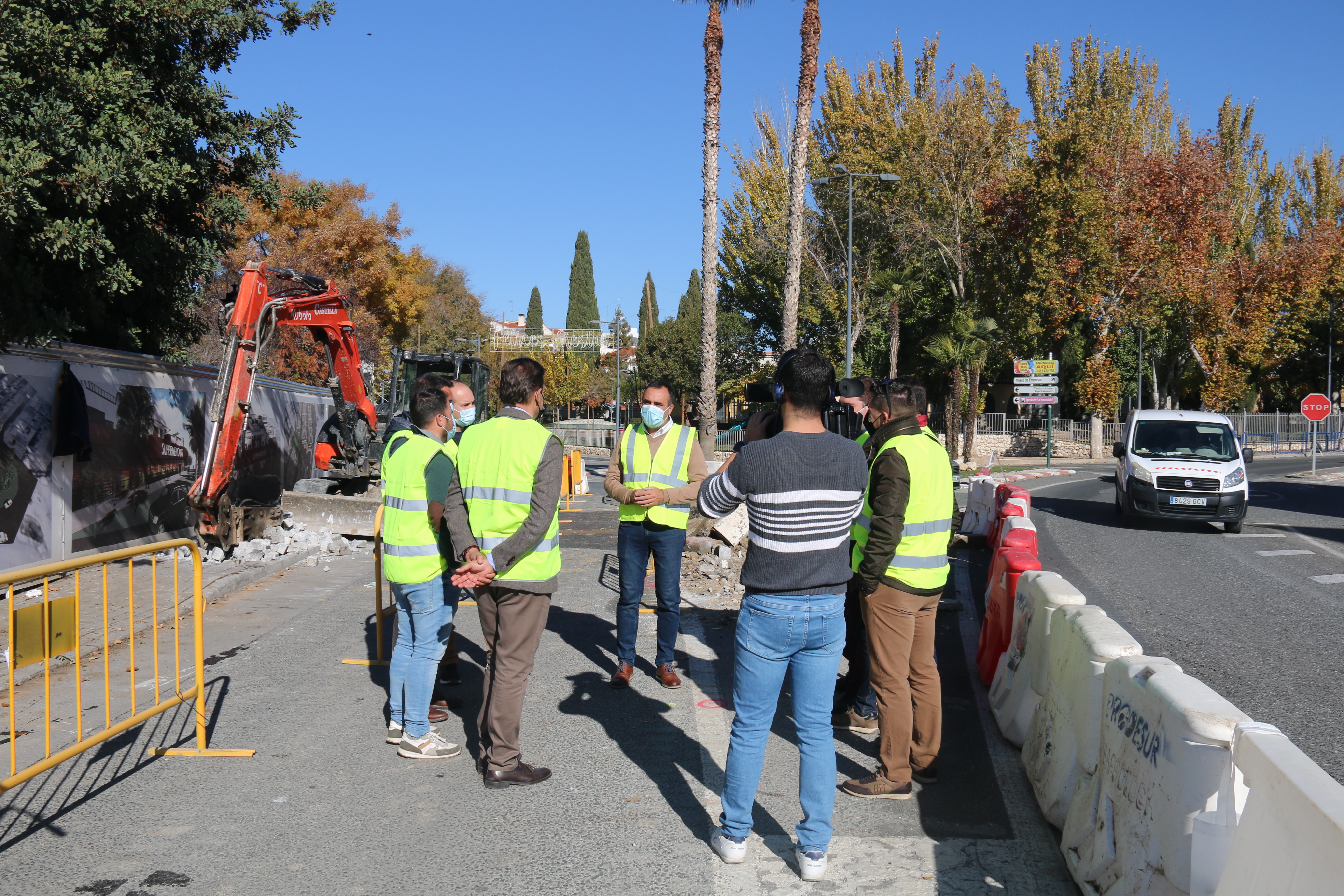 Alhendín inicia las obras de un nuevo tramo de Carretera de Motril