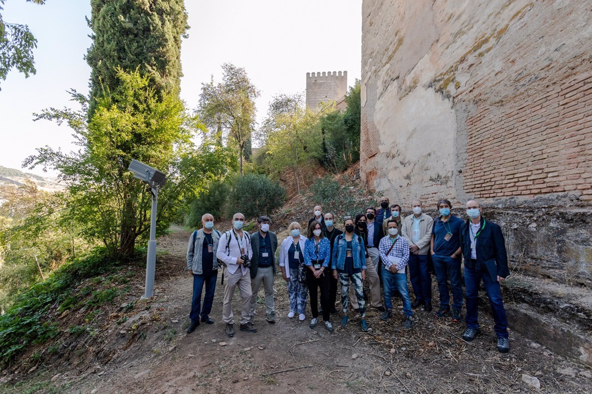 La Alhambra aprueba un plan de actuaciones para frenar el avance del Tajo de San Pedro