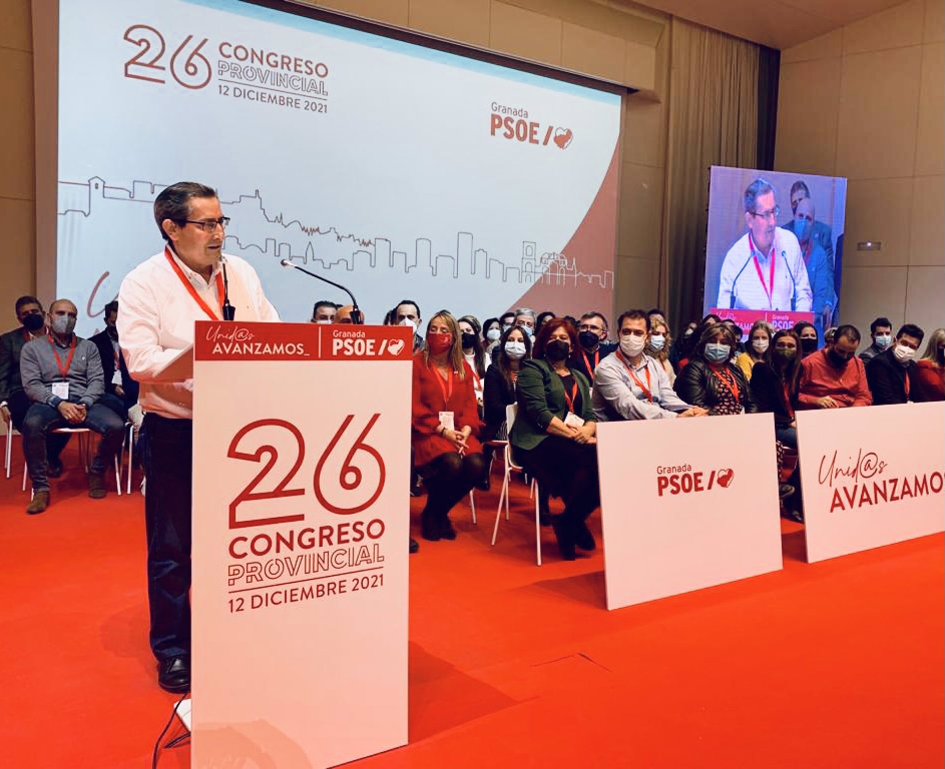 Entrena logra un 90 por ciento de apoyo a la nueva ejecutiva del PSOE y pide un progreso justo y «sostenible»