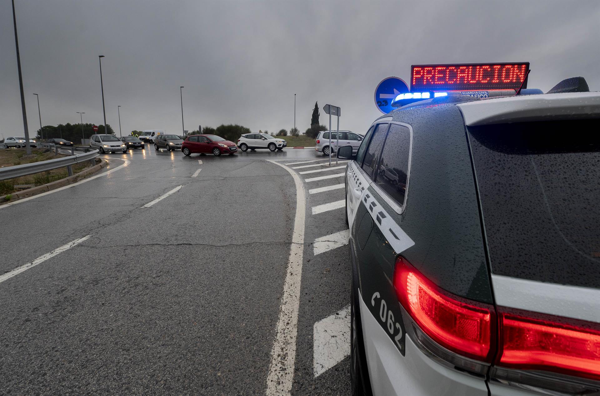 Las carreteras andaluzas registran tres muertos en accidentes durante el puente de Navidad