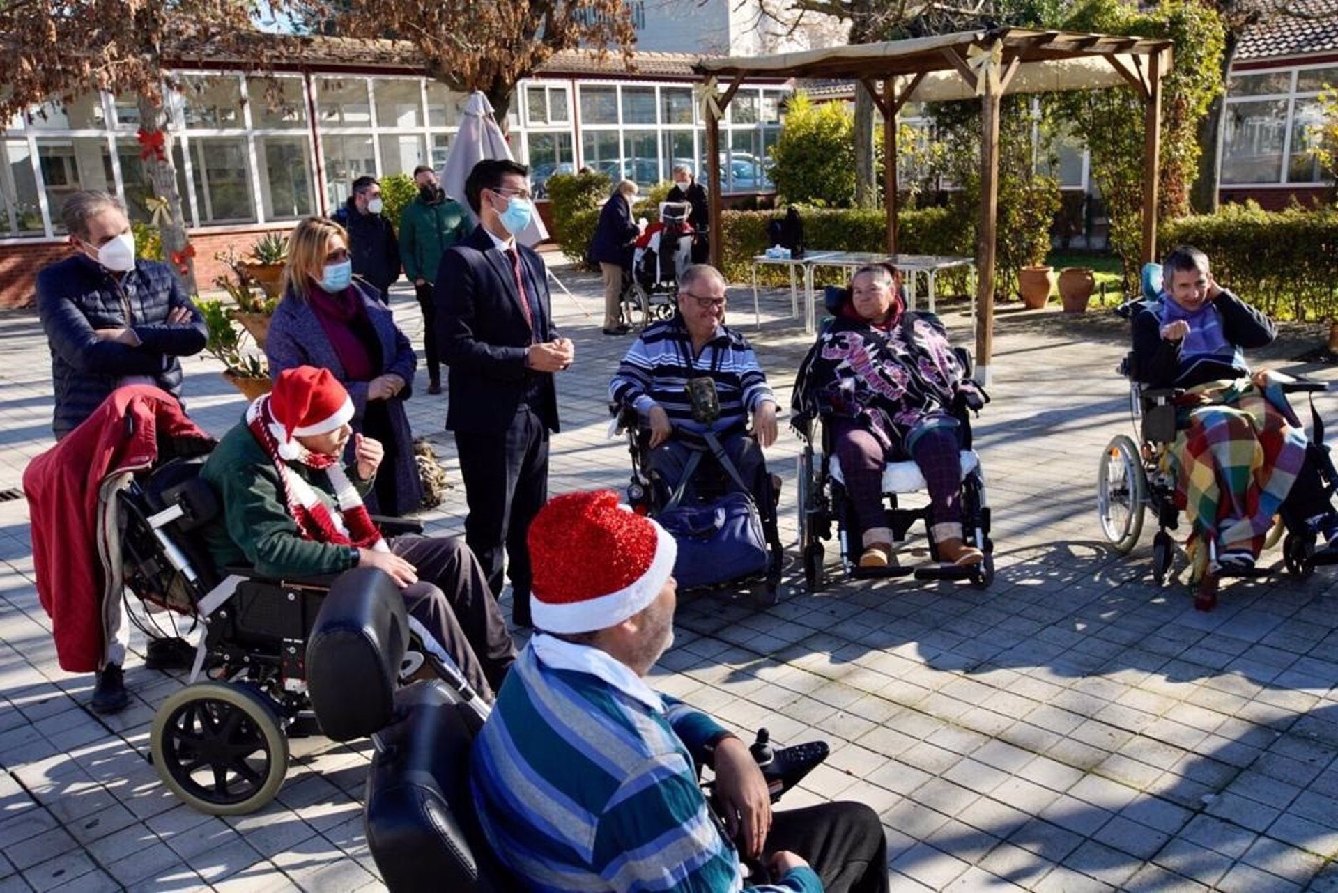 Cuenca destaca la atención ofrecia en la residencia de Huerta del Rasillo a discapacitados gravemente afectados