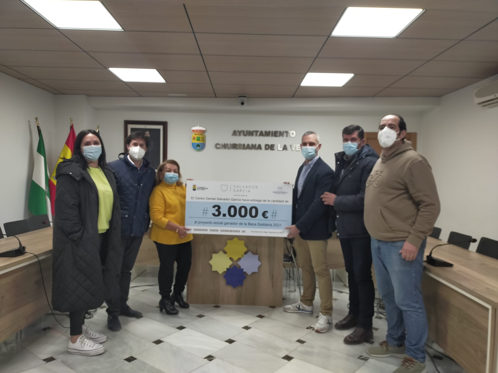 Un proyecto social para personas desfavorecidas obtiene la beca solidaria del Centro Dental Salvador García de Churriana