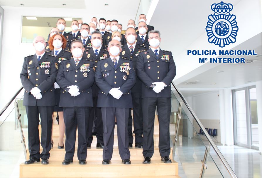 La Policía Nacional celebra el Acto de jura del cargo de agentes ascendidos a Oficiales de Policía en Granada