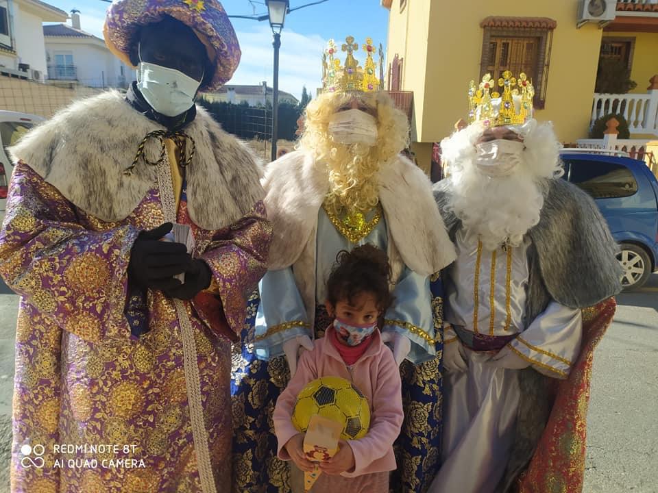 Los Reyes Magos ‘a domicilio’ de Cúllar Vega visitarán las casas de más de 800 niños durante dos días