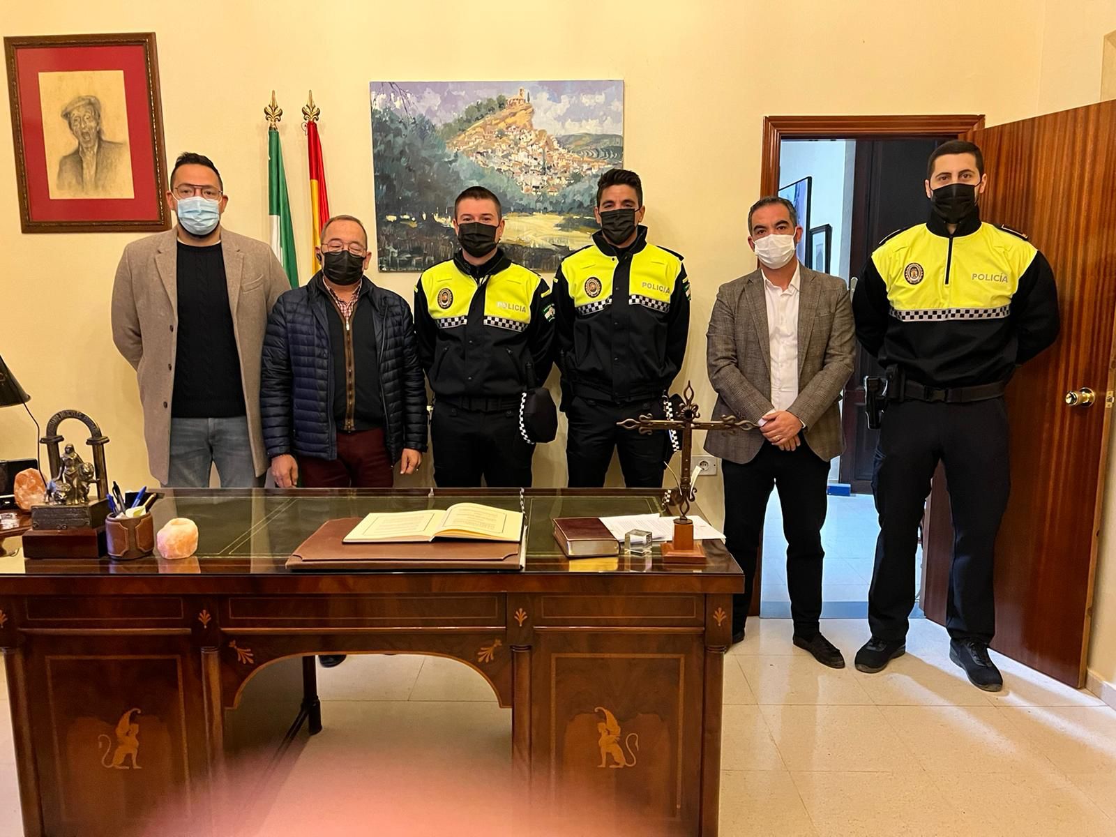 La Policía Local de Montefrío aumenta su plantilla por primera vez en una década La Policía Local de Montefrío aumenta su plantilla por primera vez en una década