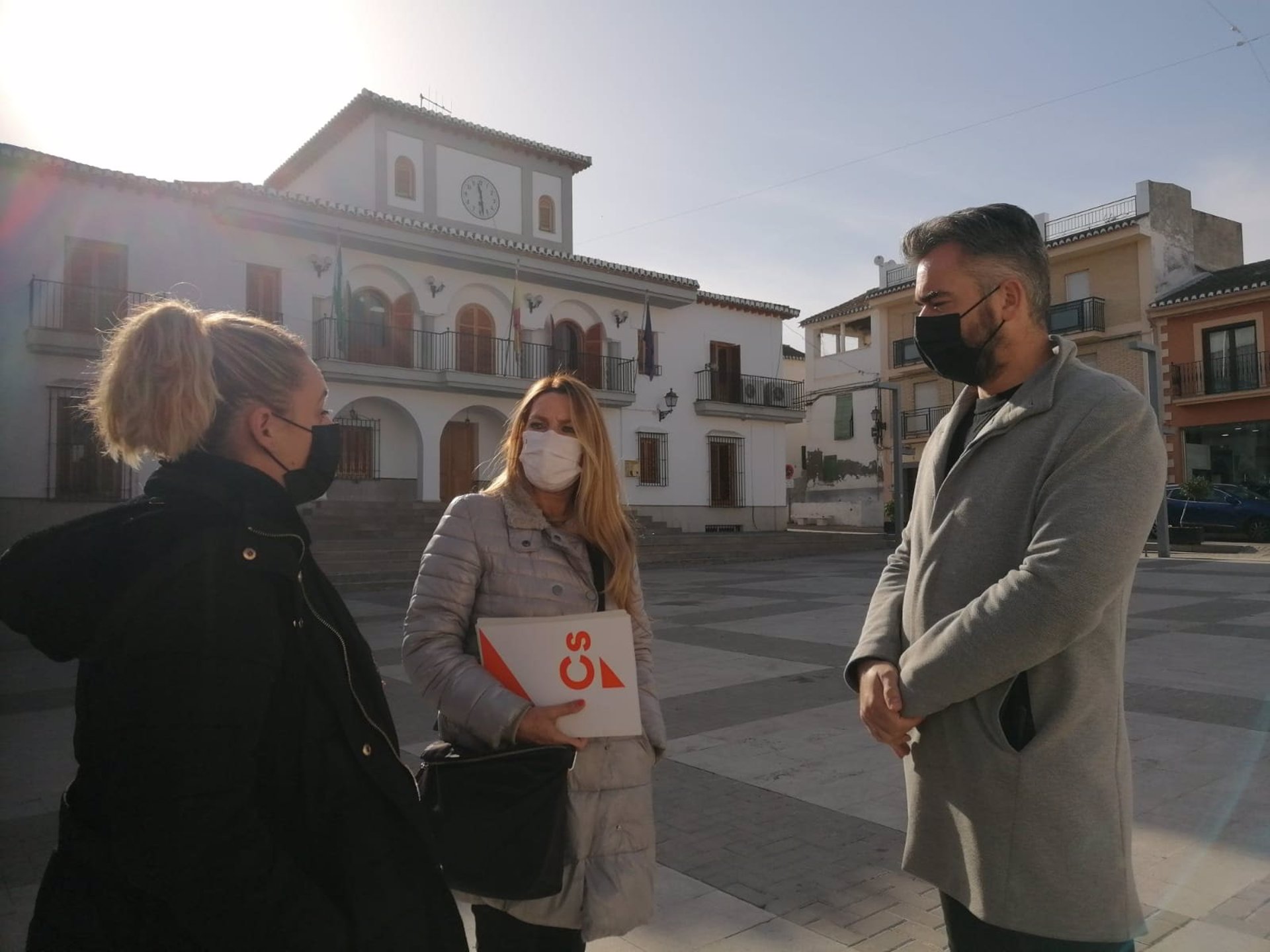 Cs resalta que Las Gabias ha conseguido de la Junta «la mayor inversión en infraestructuras educativas»