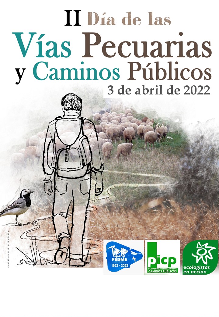 Medio centenar de asociaciones llaman a celebrar el 3 de abril el ‘Día de las Vías Pecuarias y los Caminos Públicos’ en España con acciones reivindicativas