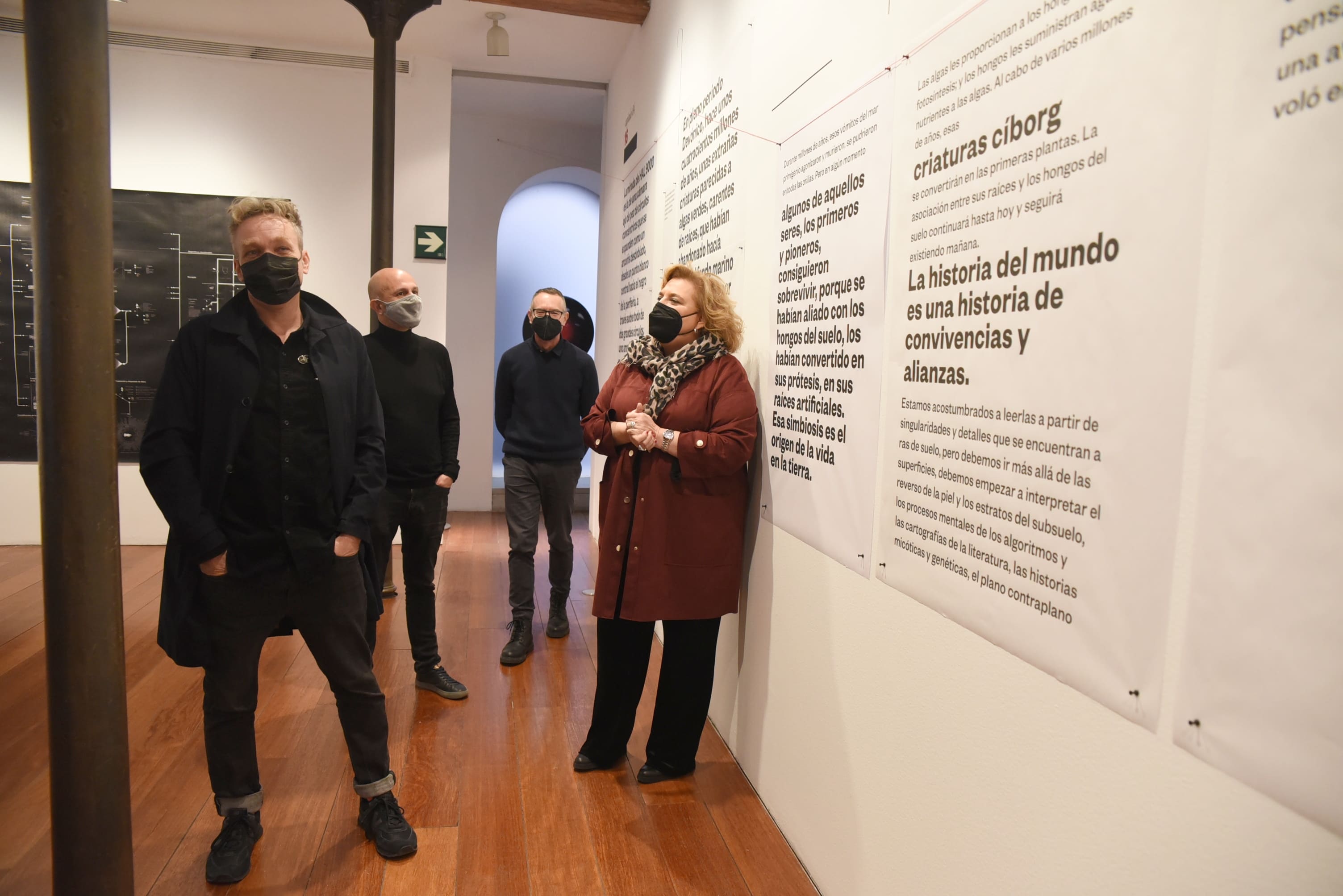 Este domingo se clausura la exposición “Todos los museos son de ciencia ficción” en el Centro Guerrero de Diputación