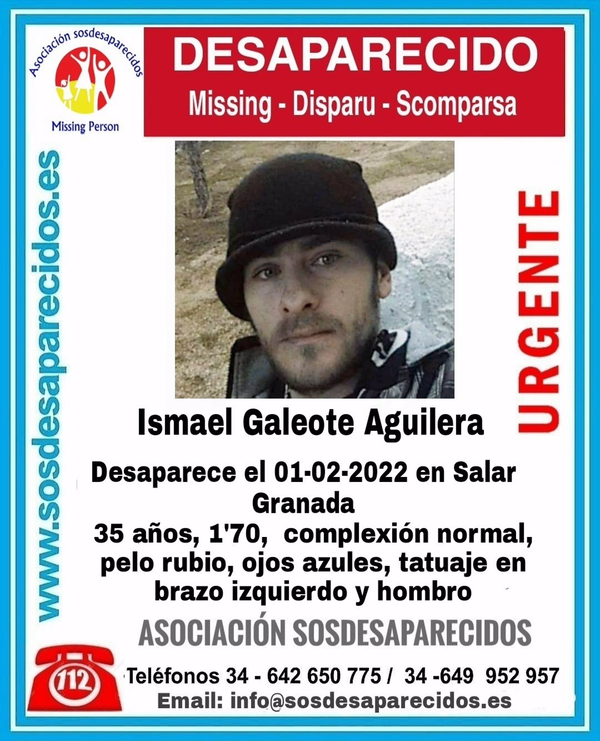Buscan a un hombre de 35 años desaparecido desde el martes en Salar