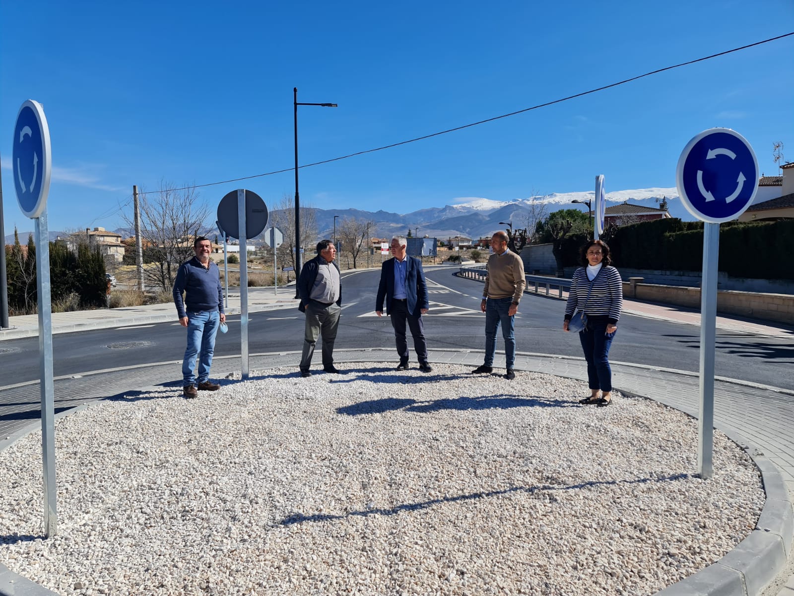 Diputación invierte 199.233 euros en obras de conservación y mejora de la seguridad vial en la GR-3301 a su paso por Otura
