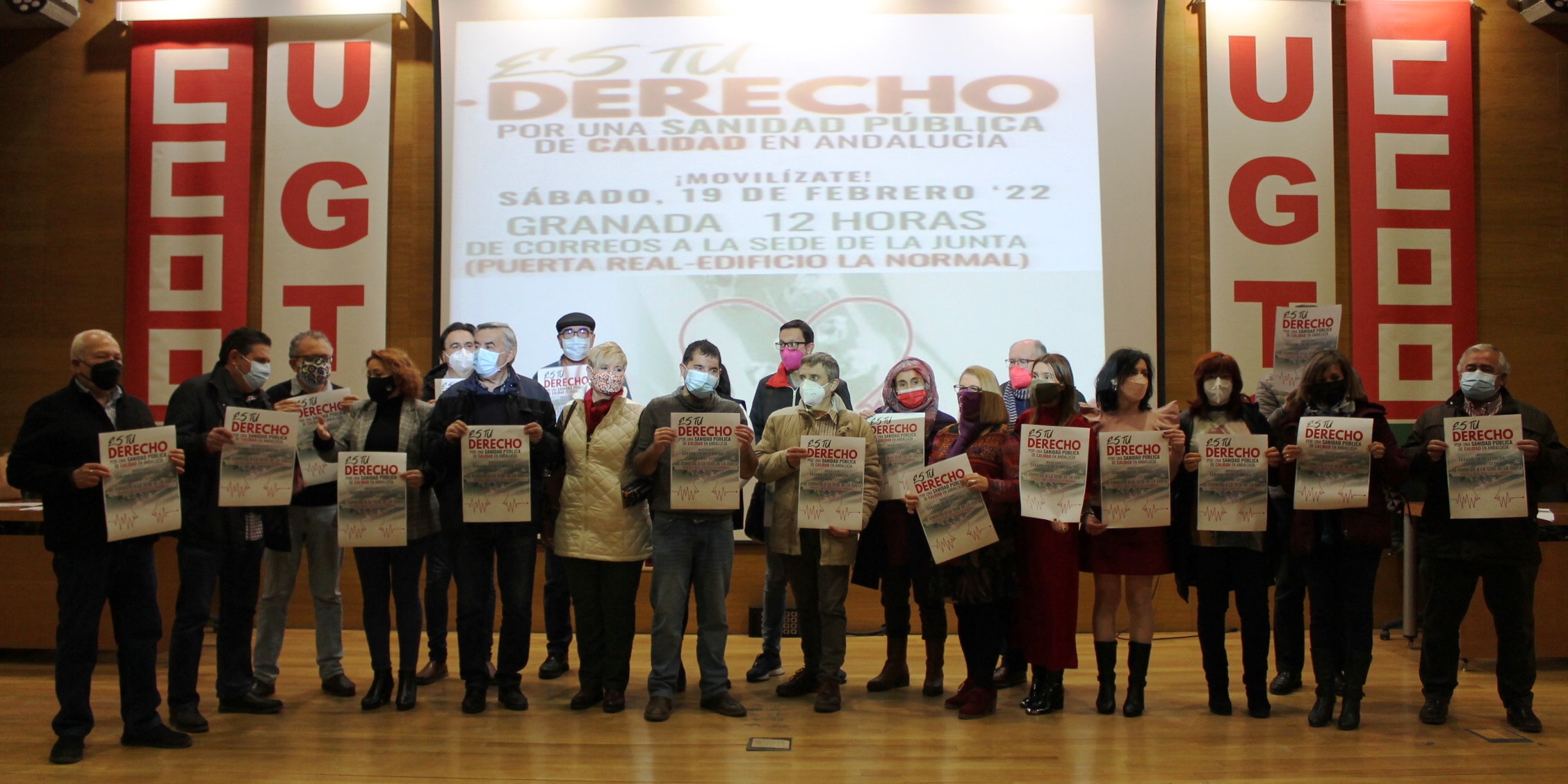 Mas de 40 organizaciones granadinas llaman a manifestarse el 19F en defensa de la sanidad pública