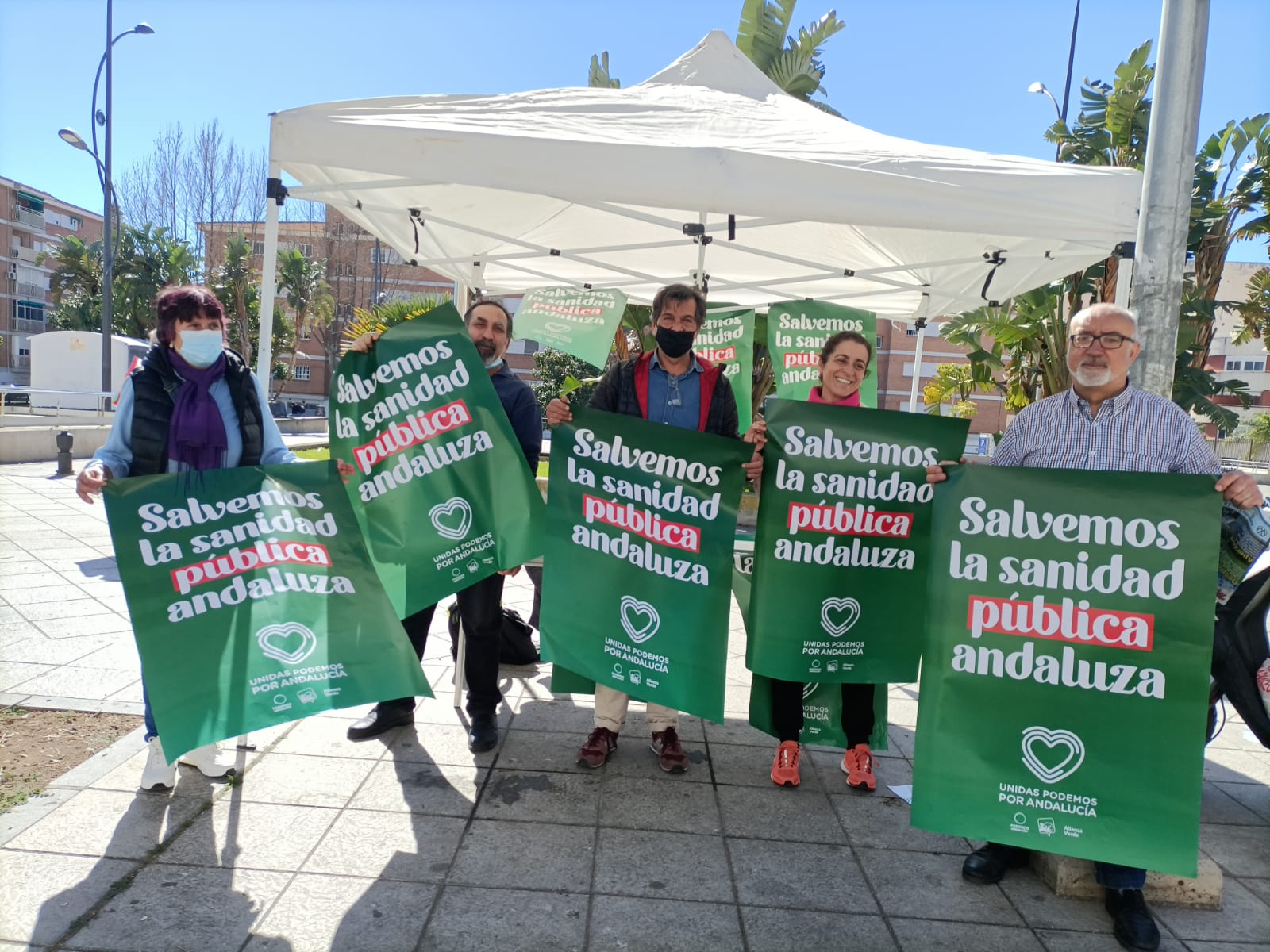 UP hace un llamamiento a la movilización ciudadana en defensa de la calidad de la sanidad pública andaluza
