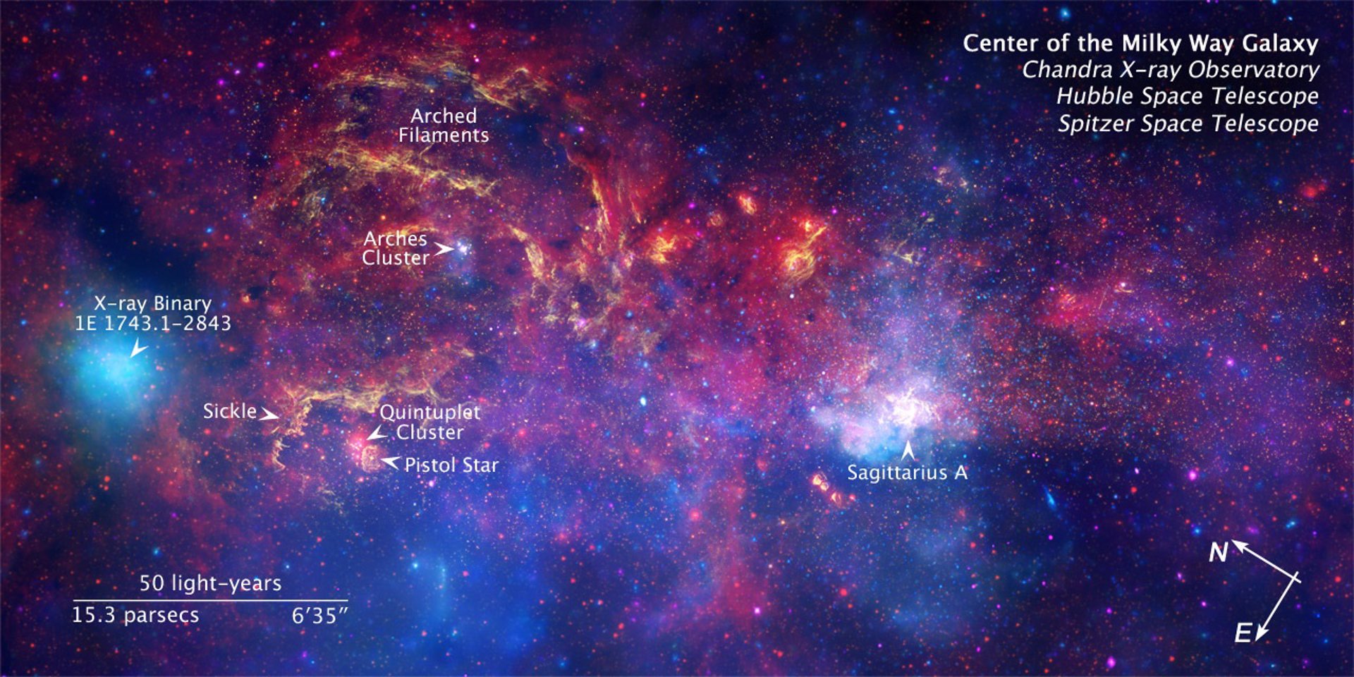Vislumbran la estructura del agujero negro supermasivo del centro de la galaxia