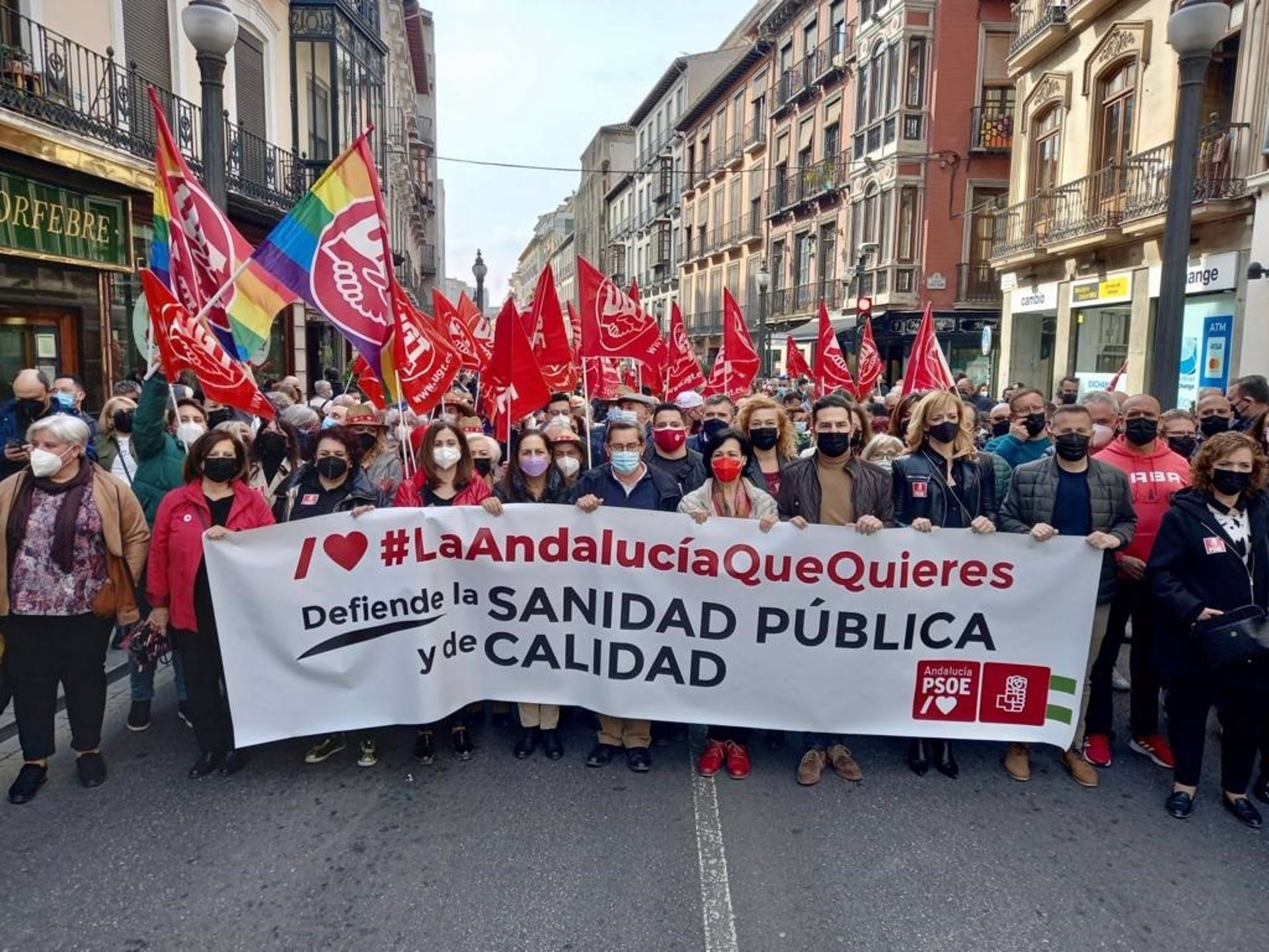 El PSOE pide a Moreno «que abandone su incapacidad y atienda el clamor de la ciudadanía» sobre la sanidad