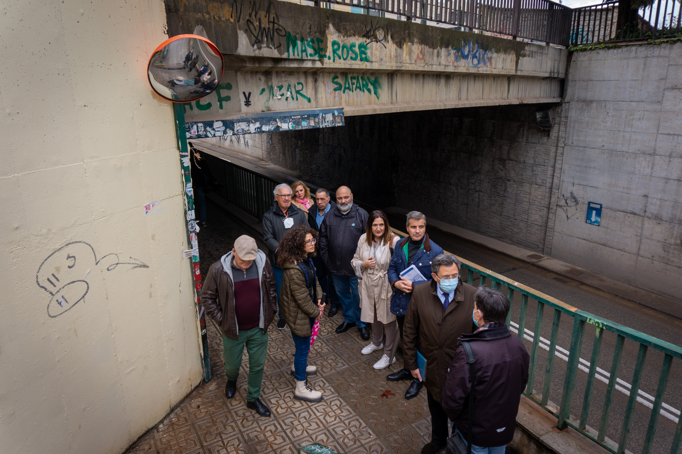 El PP reclama al alcalde más presencia policial en La Chana y denuncia inseguridad en el túnel de acceso