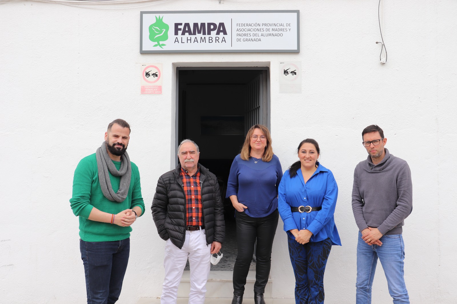 Unidas Podemos se reúne con FAMPA Alhambra para analizar la supresión de aulasde cara al proceso de escolarización para el próximo curso