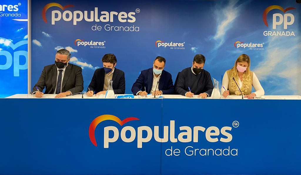 El PP de Granada ha presentado 2.823 avales a la candidatura de Núñez Feijóo