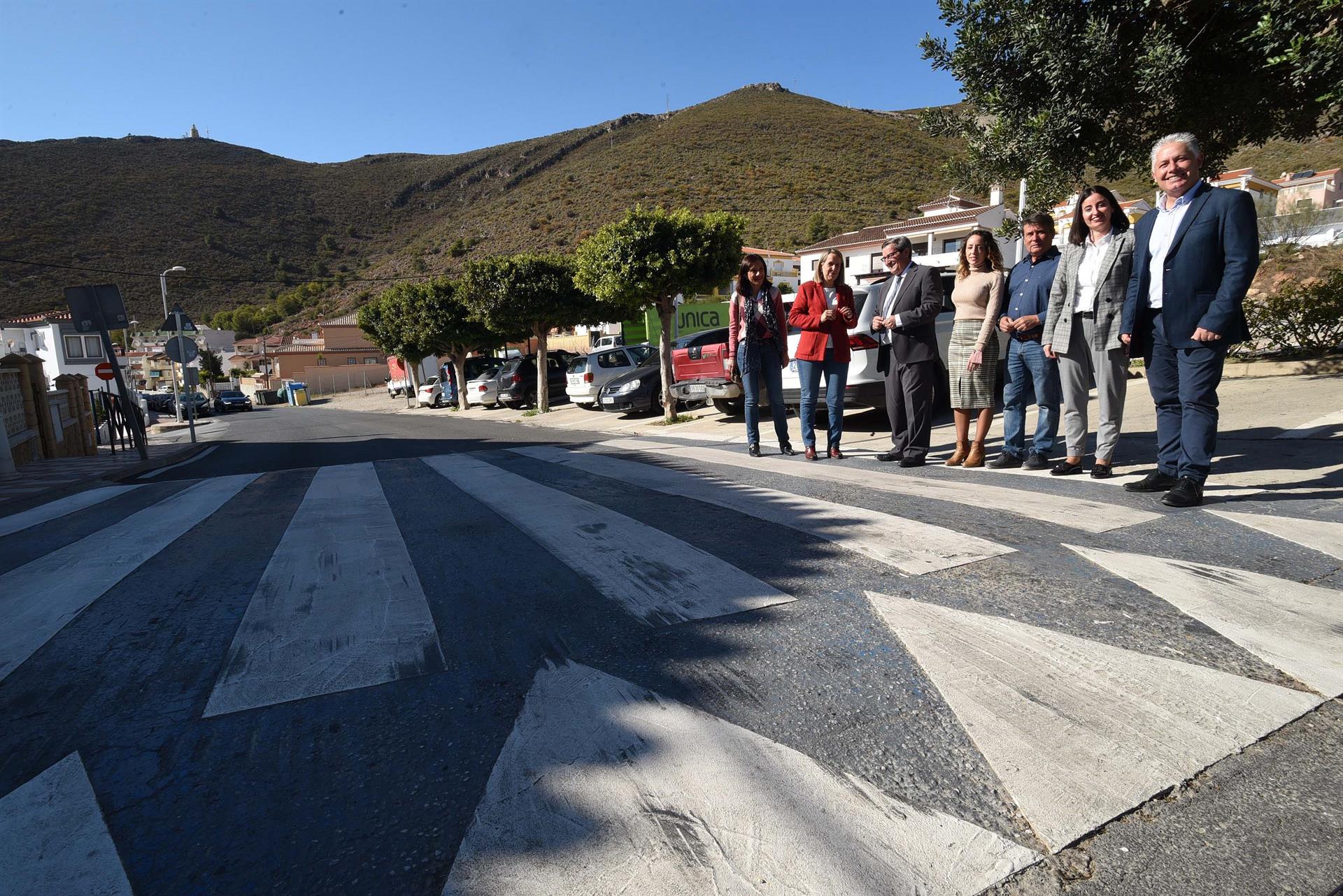 Diputación concluye las obras de mejora de la carretera de Gualchos