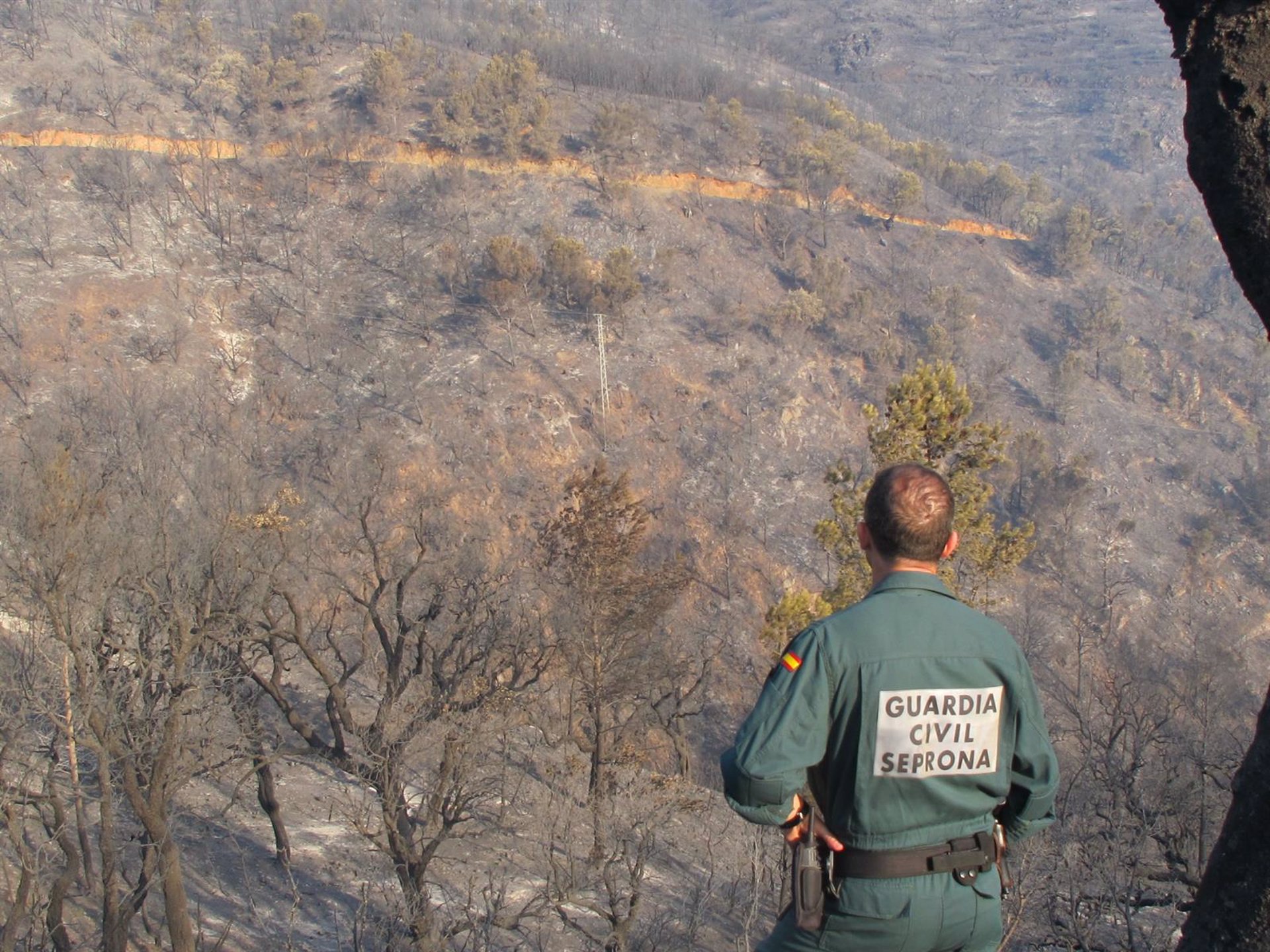 Un Investigado acusado de provocar cuatro incendios forestales en Polopos en los últimos tres años