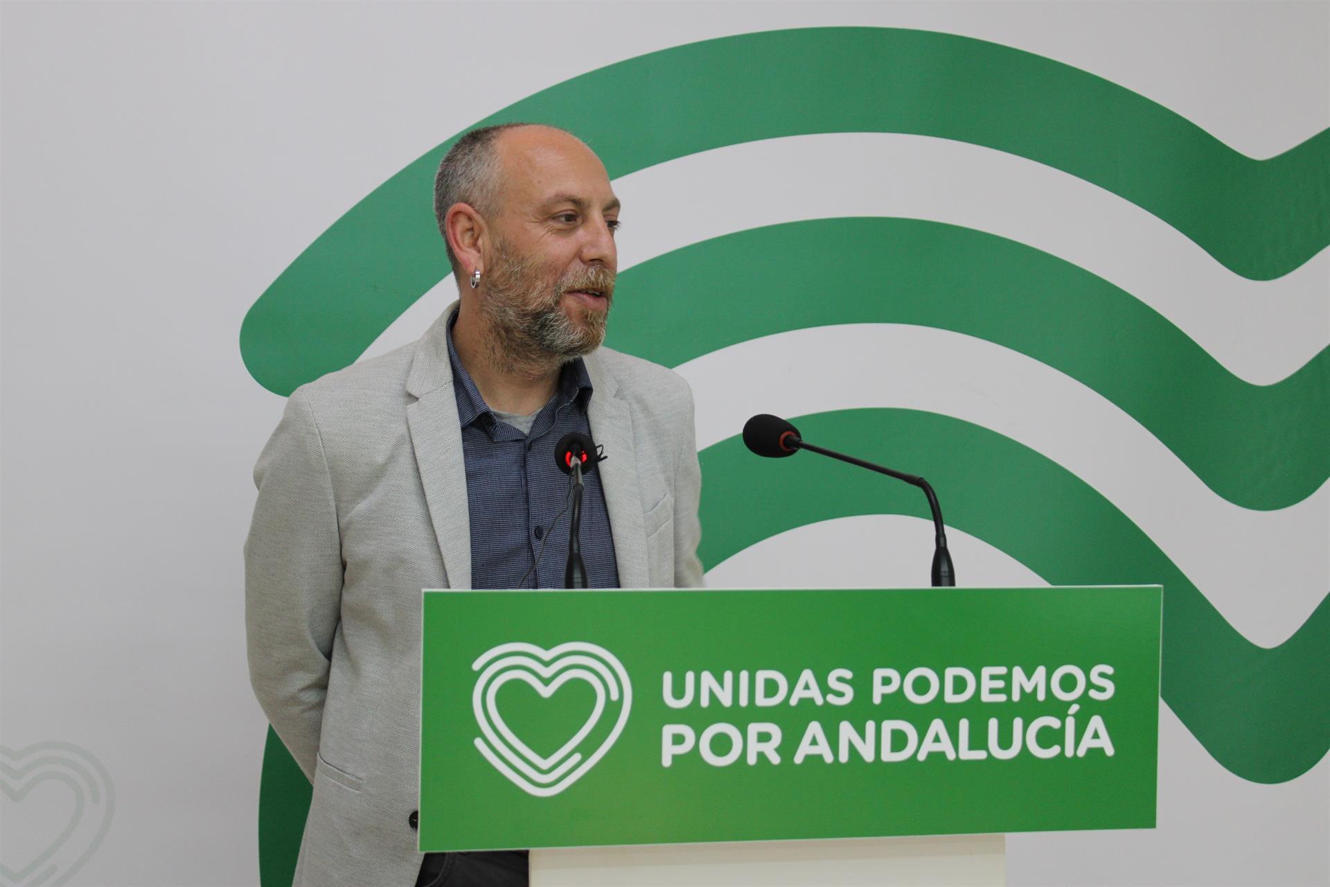 Unidas Podemos por Andalucía critica que Moreno «siga aplicando políticas fracasadas de la crisis de 2008»