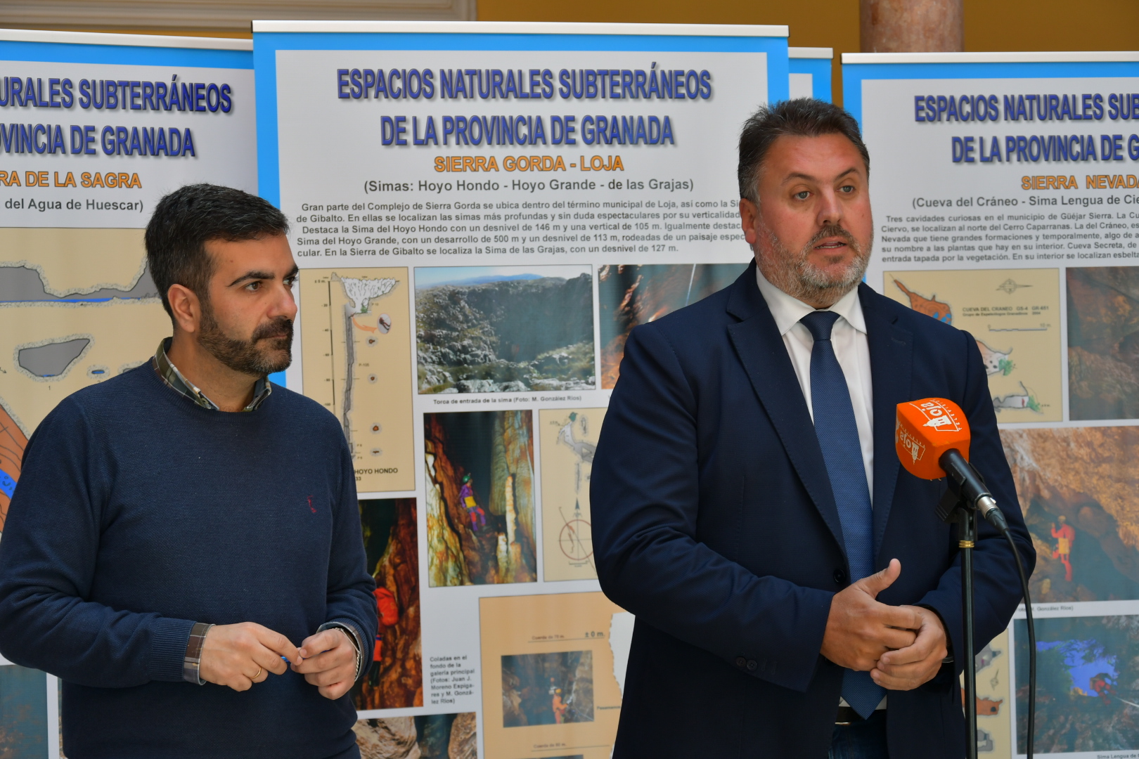 Clausuran en Loja la exposición “Espacios Naturales Subterráneos de la provincia de Granada”
