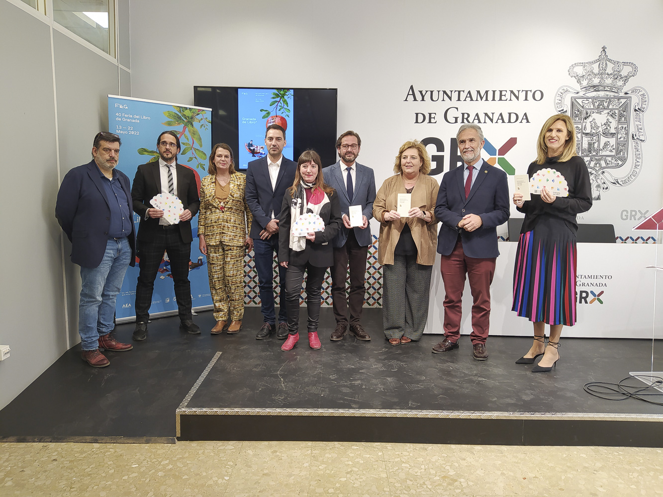 Se presenta el programa de la 40ª Feria del Libro de Granada que se celebrará del 13 al 22 de mayo