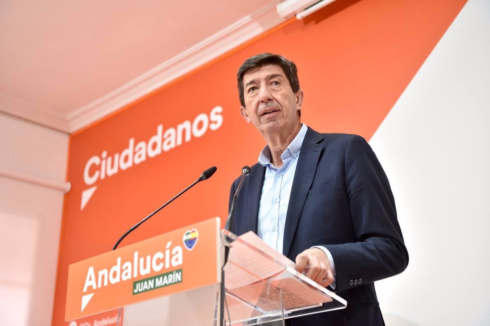 Marín (Cs) no comparte «las prisas» de Moreno para celebrar elecciones: «A los andaluces es a quienes no les interesan»