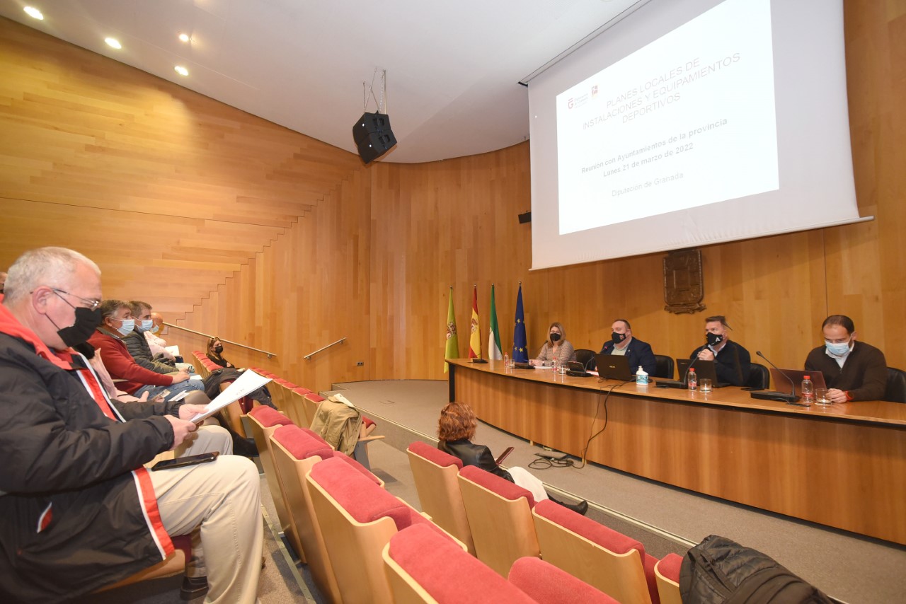 Diputación presta asistencia técnica a los municipios en la redacción de los planes locales de instalaciones deportivas
