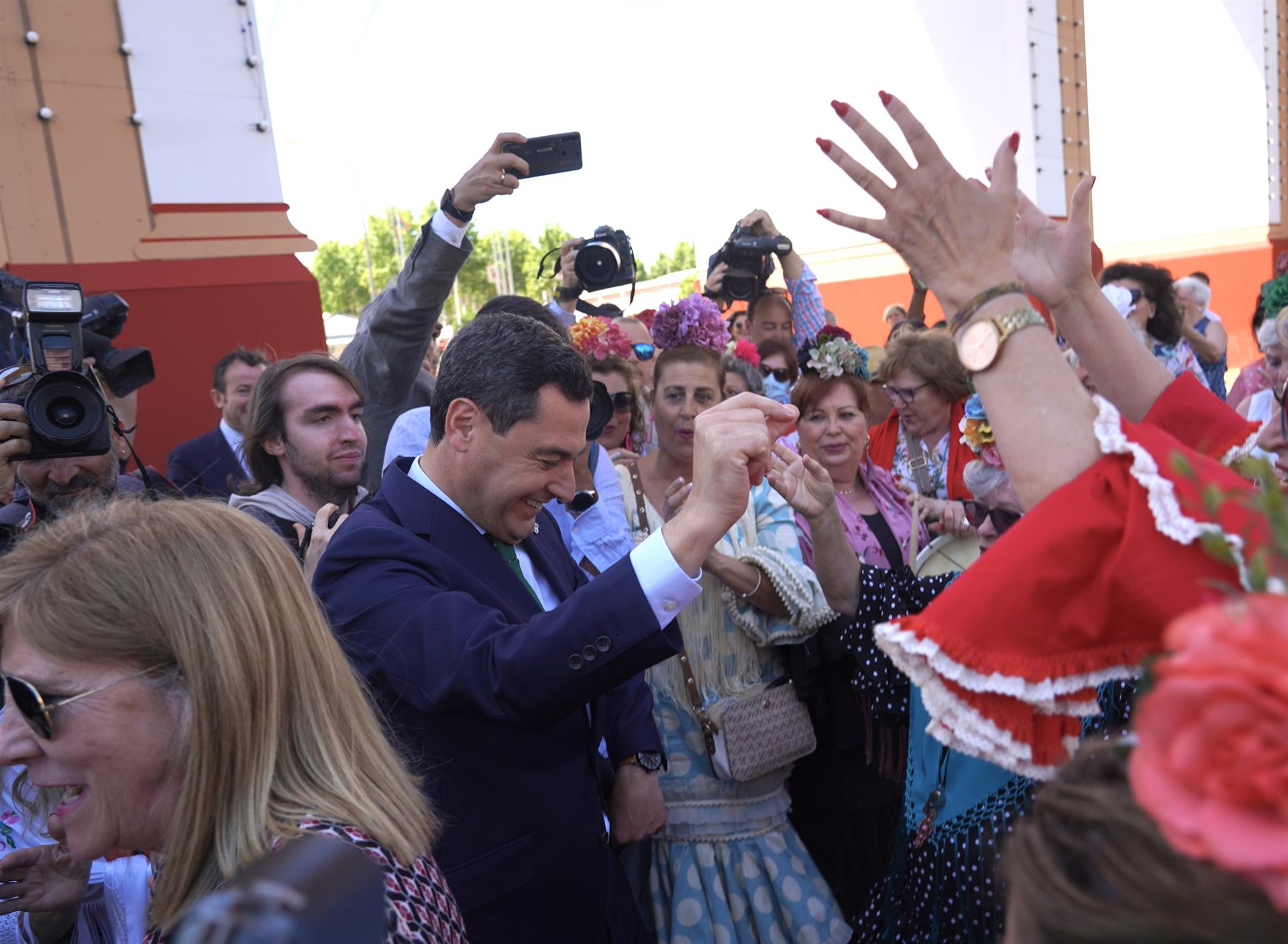 Moreno, convencido de conseguir «una mayoría fuerte» porque los andaluces rechazan «polarizaciones, la radicalidad»