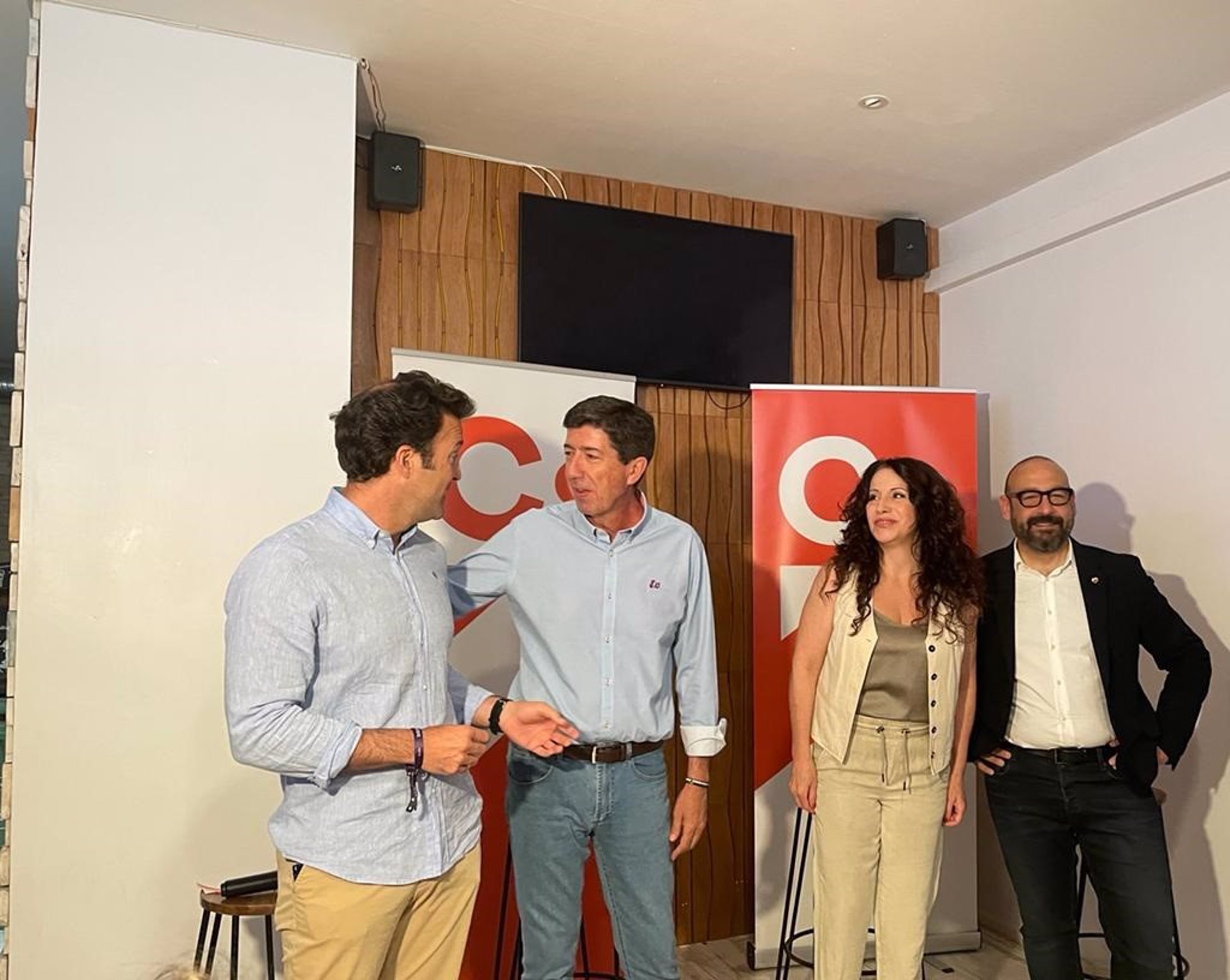 Juan Marín asegura que «Andalucía necesita a Ciudadanos en el Gobierno para que pueda seguir avanzando»