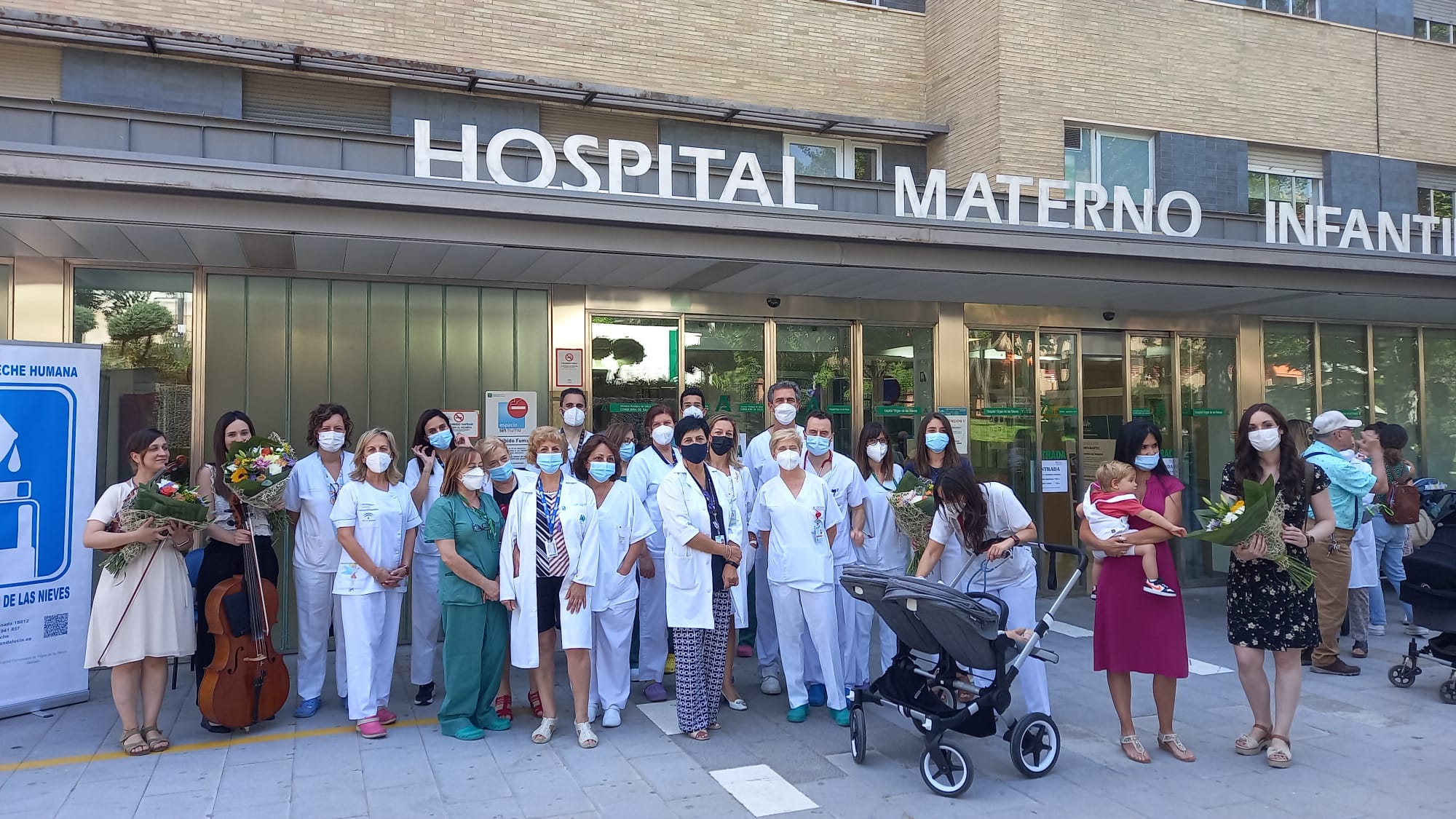 El Hospital Virgen de las Nieves celebra el Día Mundial de la Donación de Leche Materna