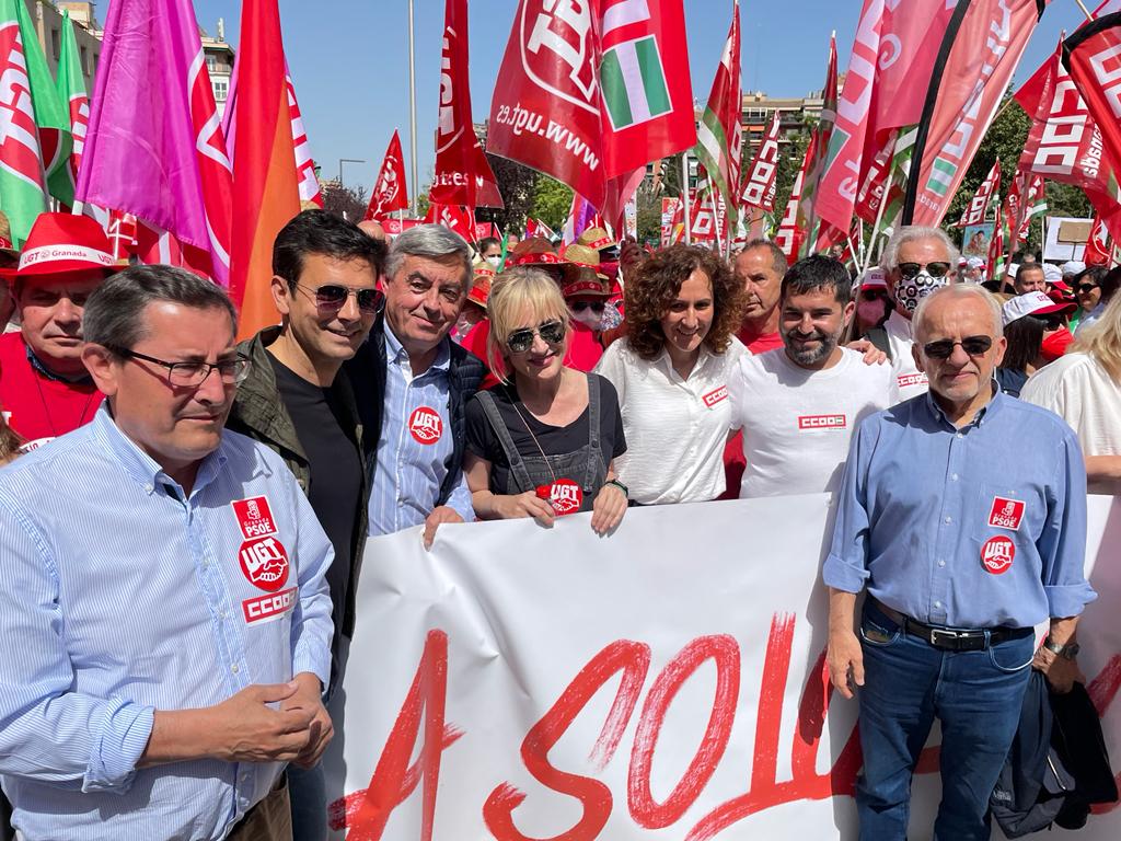 Entrena remarca el compromiso del PSOE por “lograr más y mejor empleo” y afirma que los trabajadores tienen “mejores condiciones laborales que hace dos años”