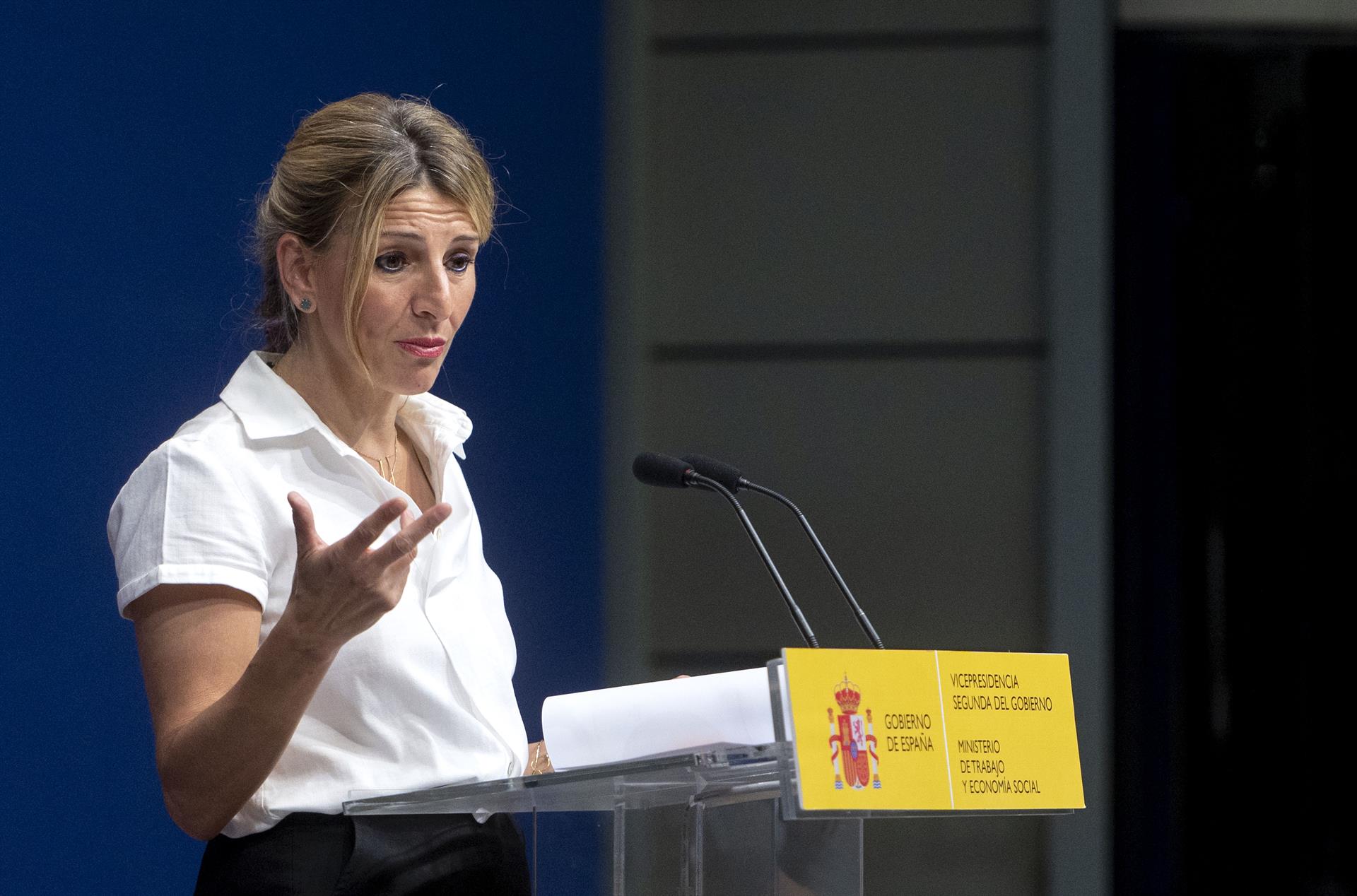 Yolanda Díaz retomará la fase de escucha de su proyecto tras el 19J y lo desvincula de los comicios andaluces