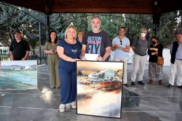 Juan Miguel Álvarez gana el V Certamen Internacional de Pintura Rápida de La Zubia