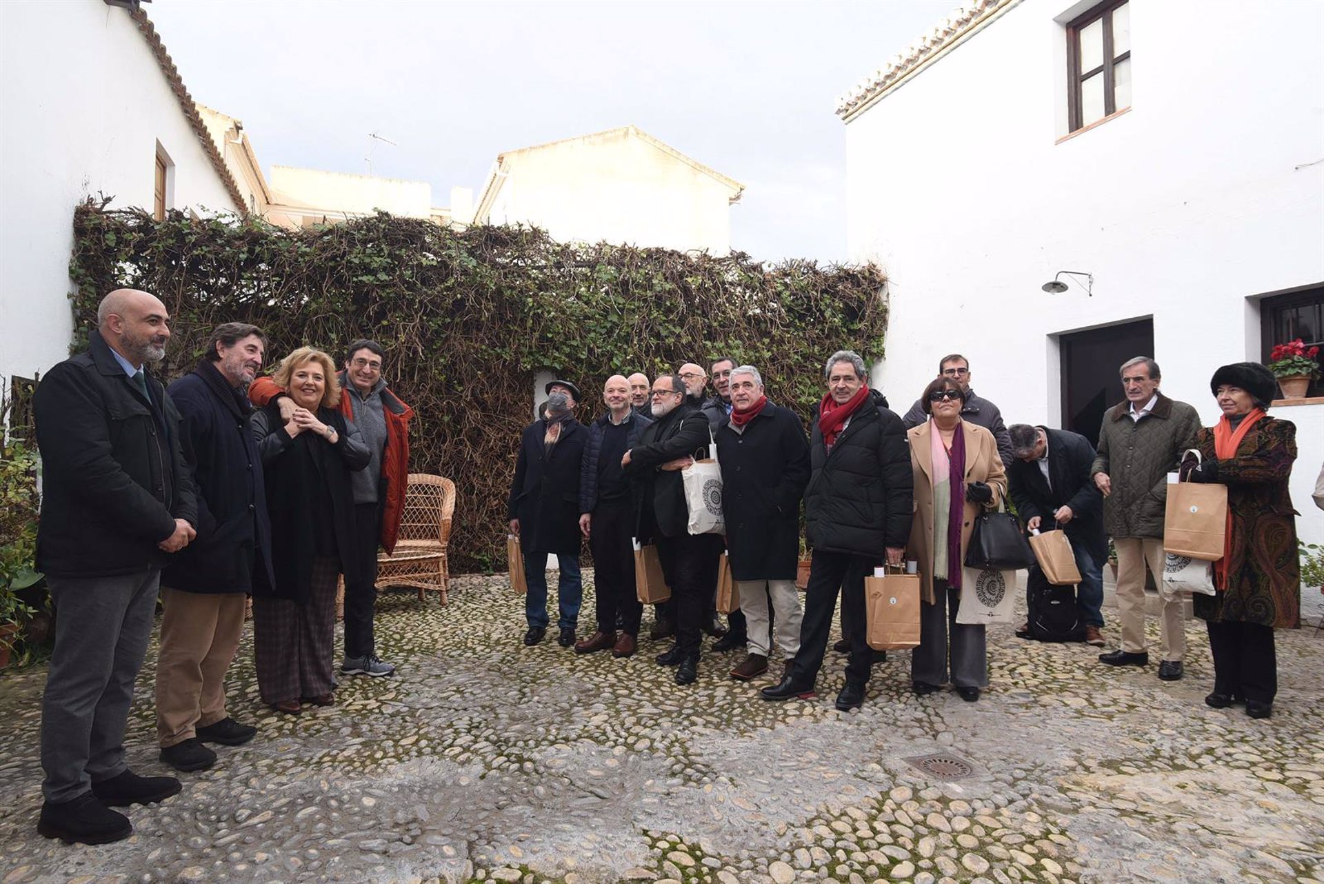 Directores del Instituto Cervantes visitan el Museo-Casa Natal de Lorca en Fuente Vaqueros