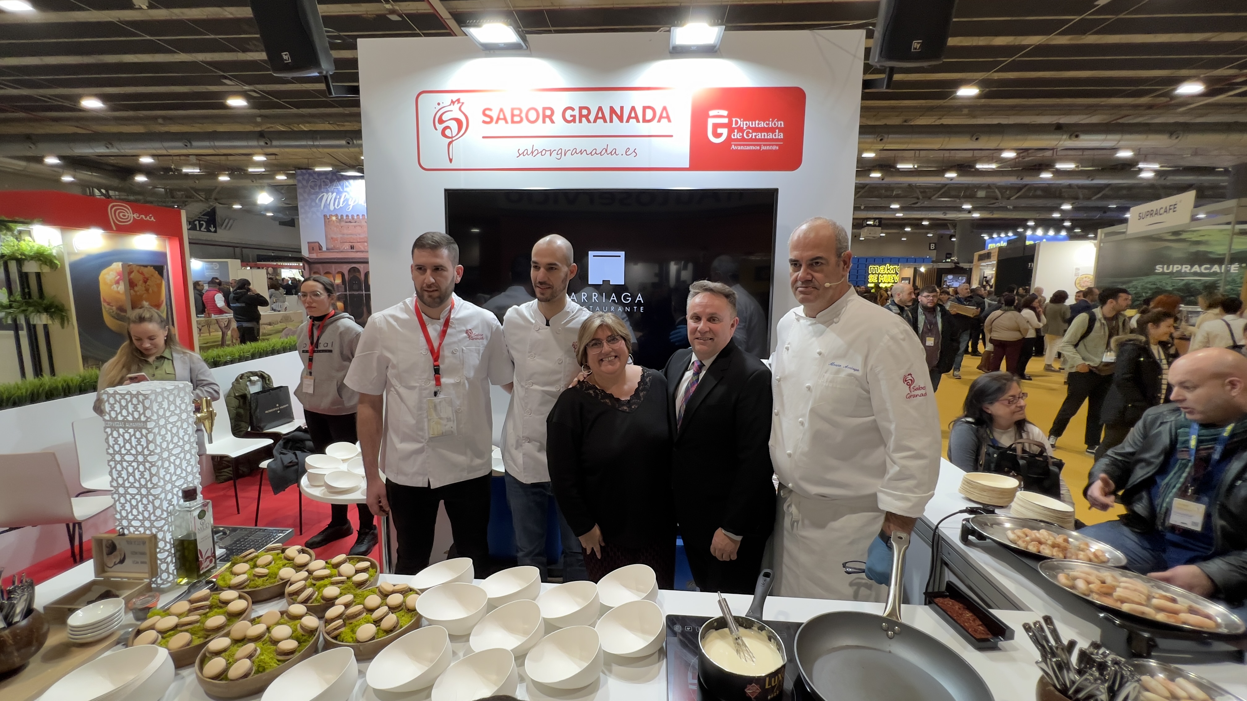 La provincia promociona la alta cocina granadina en “Madrid Fusión” La provincia promociona la alta cocina granadina en “Madrid Fusión”