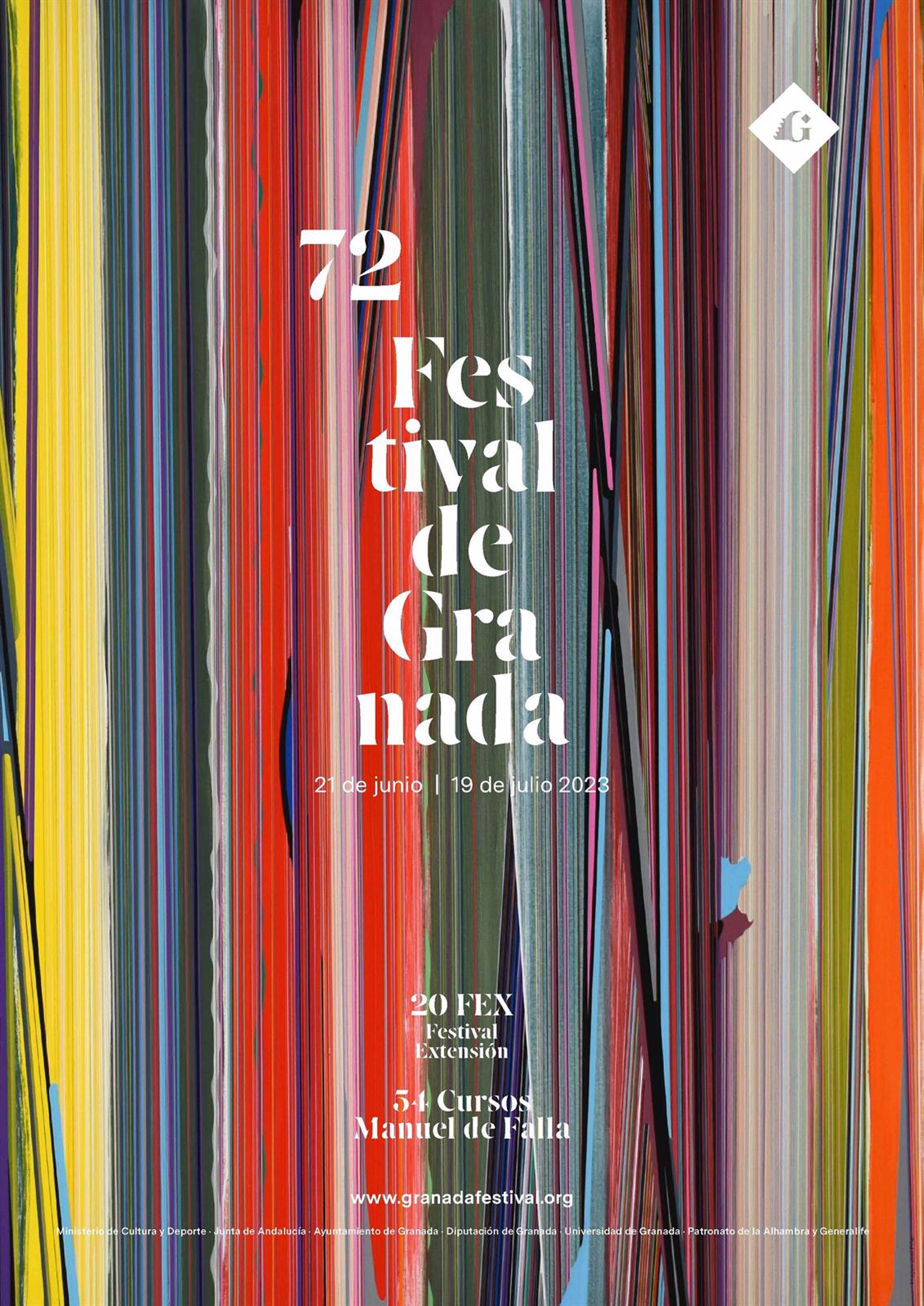 El pintor granadino José Piñar diseña el cartel del 72 Festival Internacional de Música y Danza
