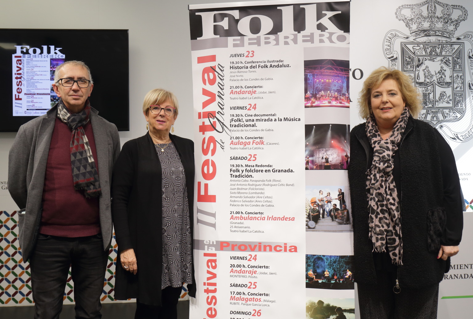 La musica tradicional se da cita en Granada del 23 al 26 de febrero en el Festival de Música Folk