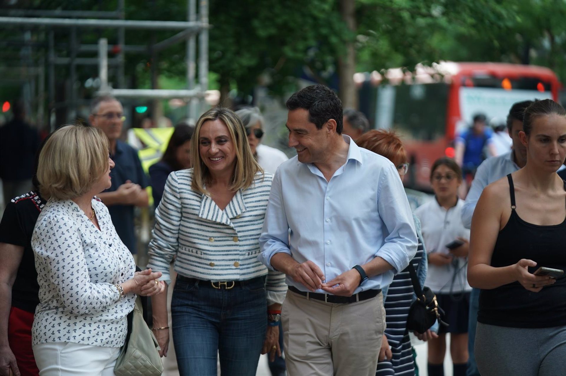Moreno asiste en la tarde de este sábado a la investidura de Marifrán Carazo como alcaldesa